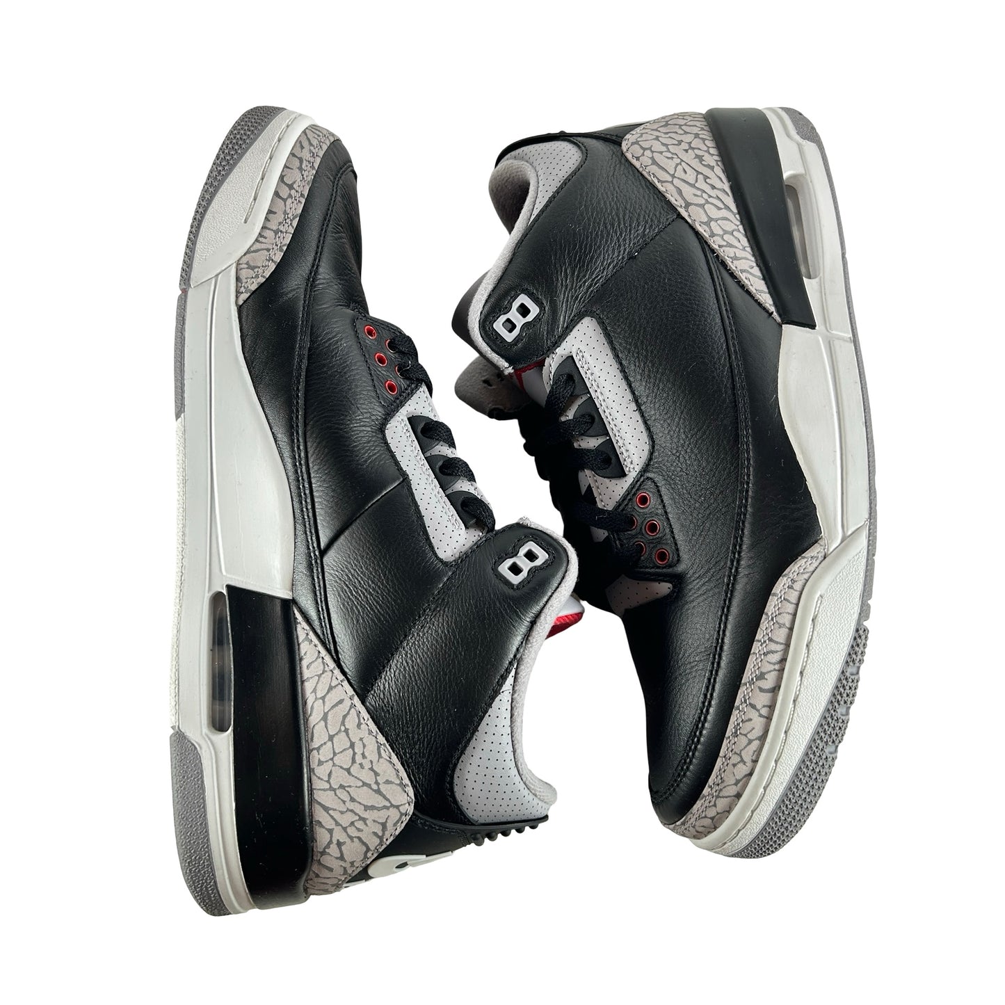DN3707 010 Jordan 3 Retro Black Cement Reimagined (2024) [USED] - 12 M (Used12)