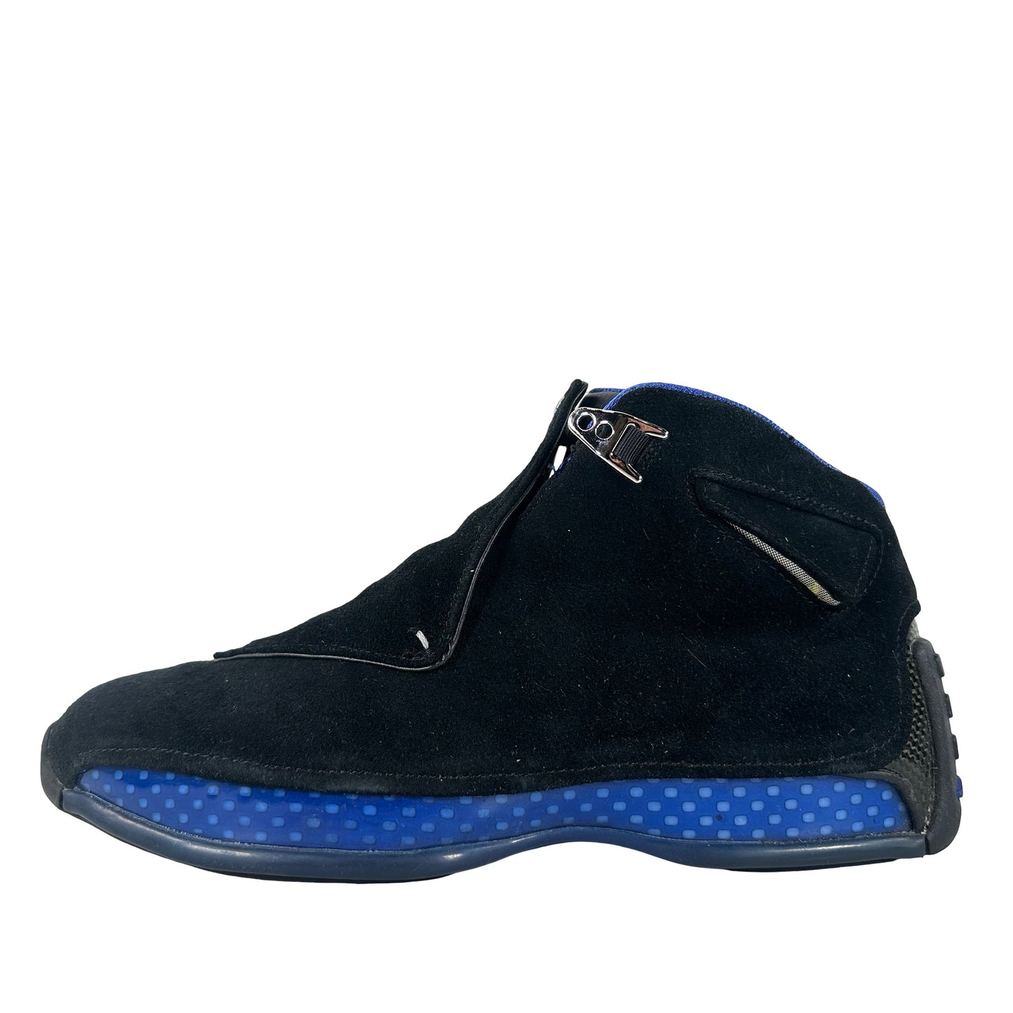 AA2494 007 Jordan 18 Retro Black Sport Royal (2018) [USED] - 10 M (Used)