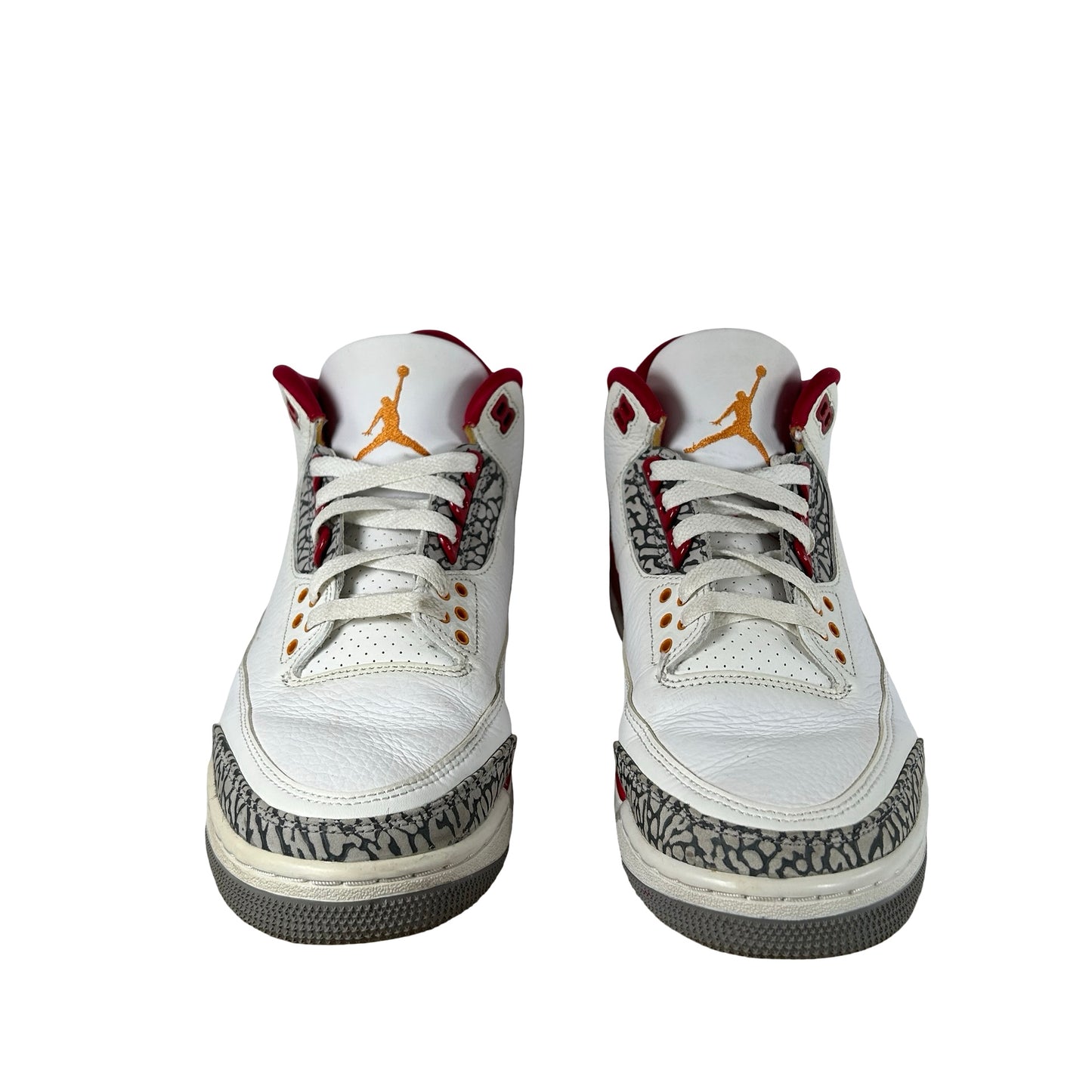 CT8532 126 Jordan 3 Retro Cardinal Red [USED] - 9.5 M (Used) (No Box)