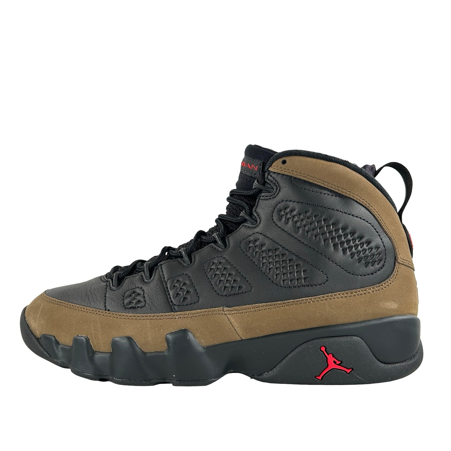 HV4794 030 Air Jordan 9 Retro Olive (2024) [USED] - 11 M (Used10)