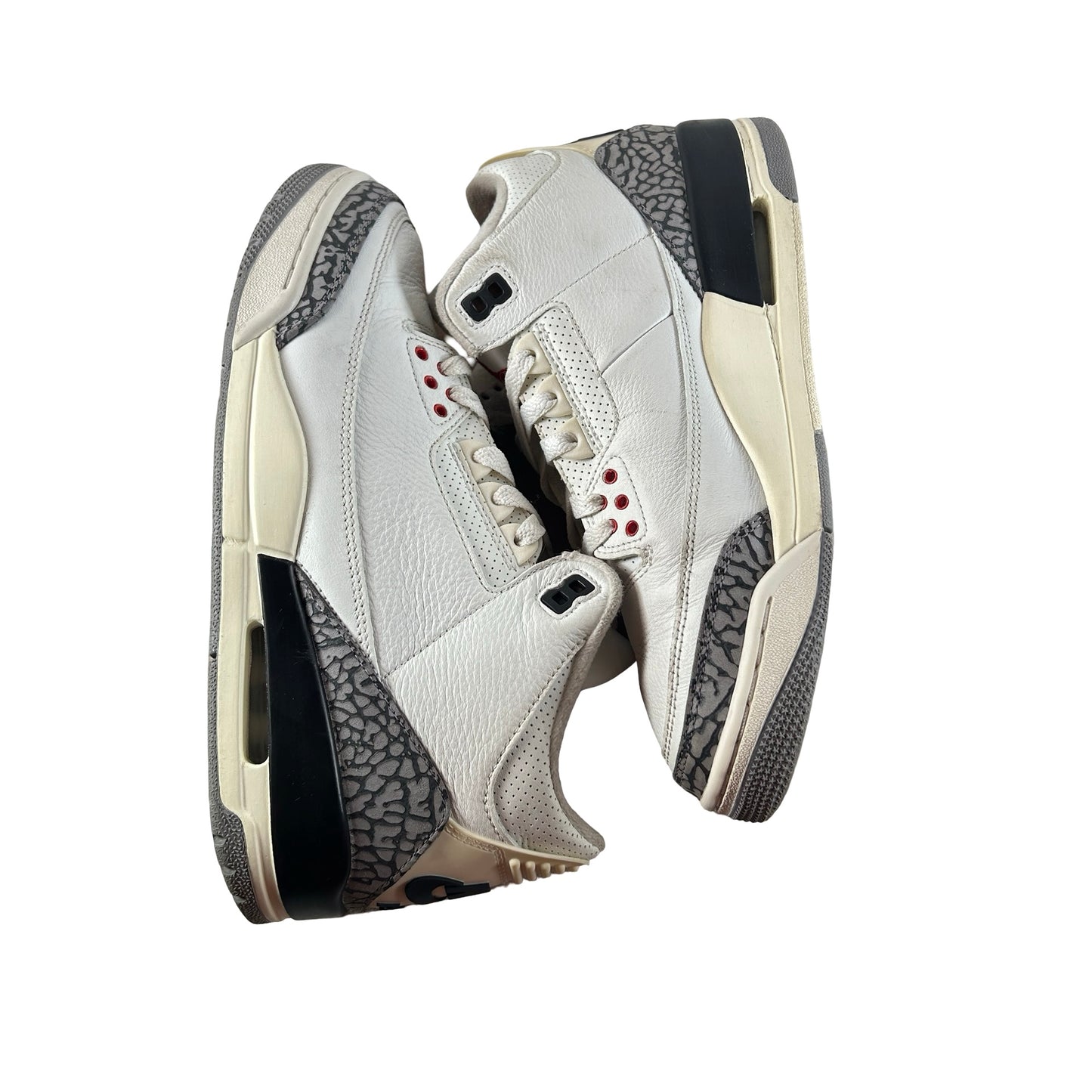 DN3707 100 Jordan 3 Retro White Cement Reimagined [USED] - 9 M (Used28)