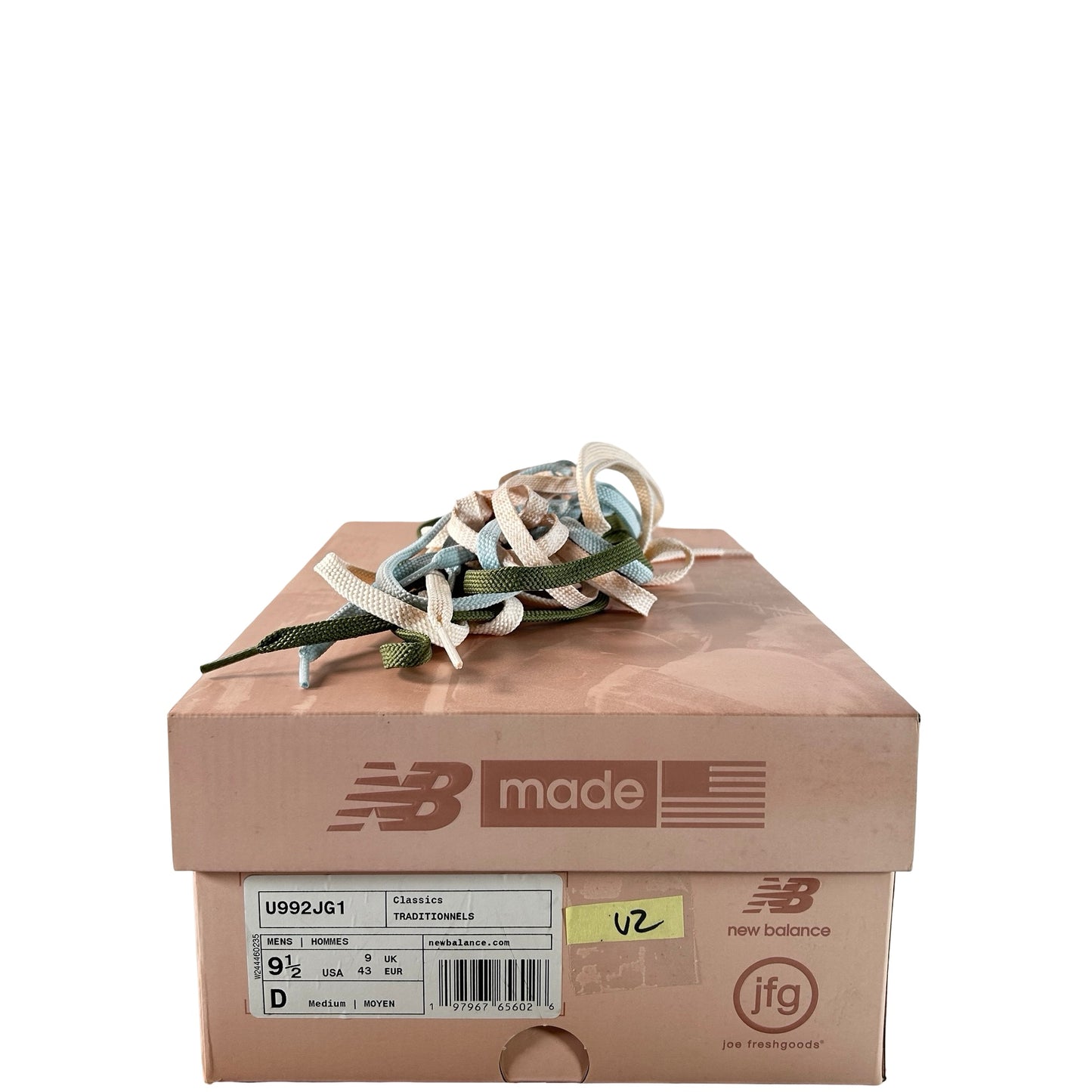 U992JG1 New Balance 992 MiUSA Joe Freshgoods Aged Well [USED] - 9.5 M (Used2)
