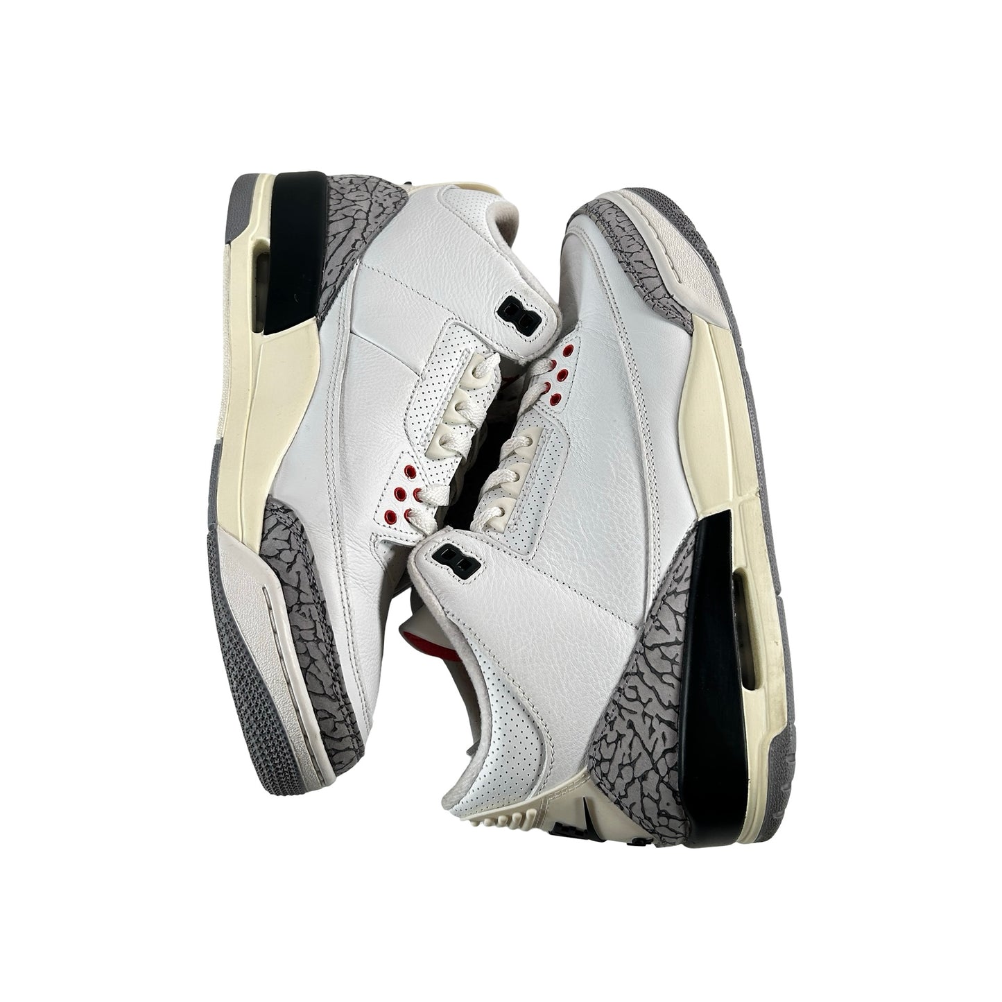 DN3707 100 Jordan 3 Retro White Cement Reimagined [USED] - 10 M (Used16)