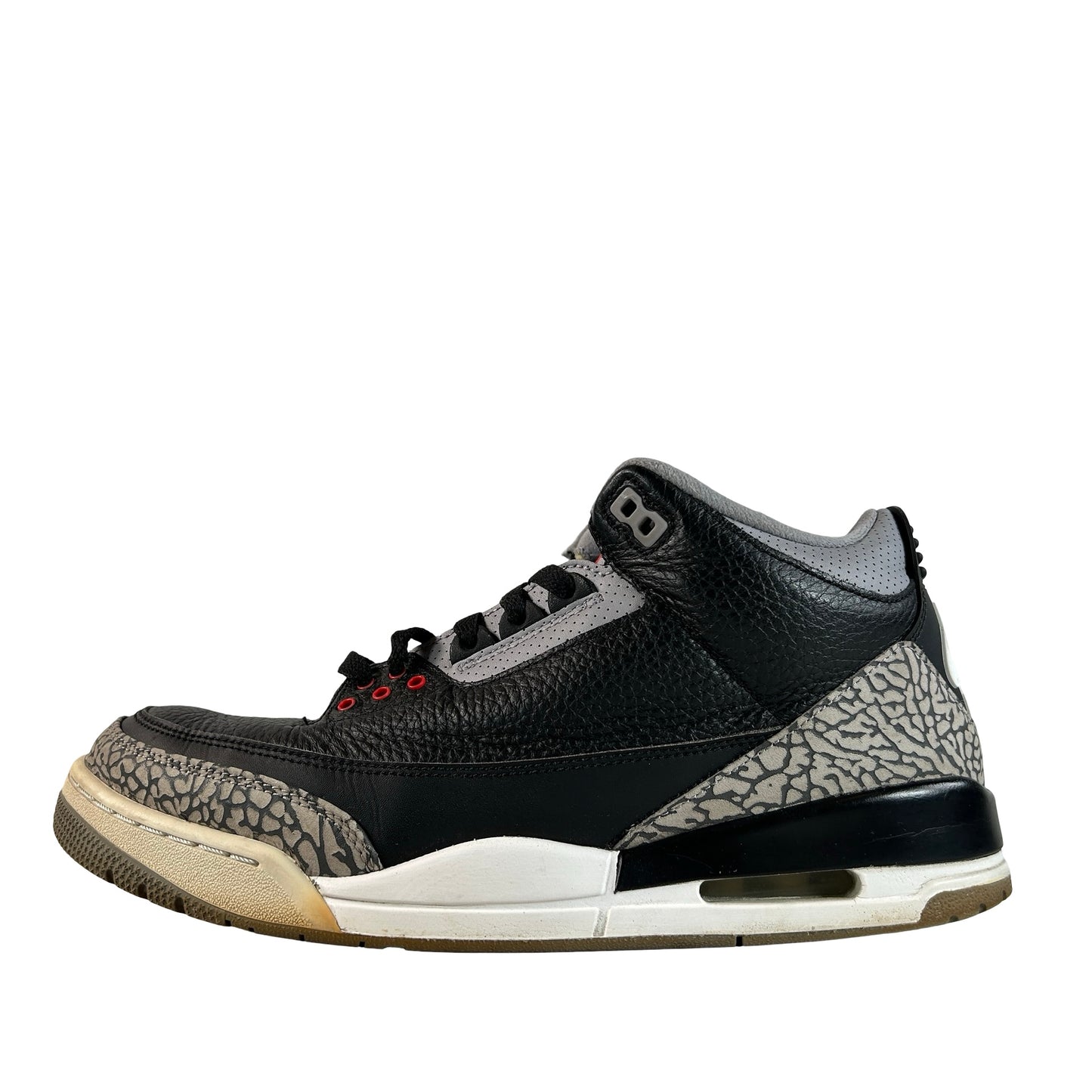 854262 001 Jordan 3 Black Cement 2018 [USED] - 11.5 M (Used11)