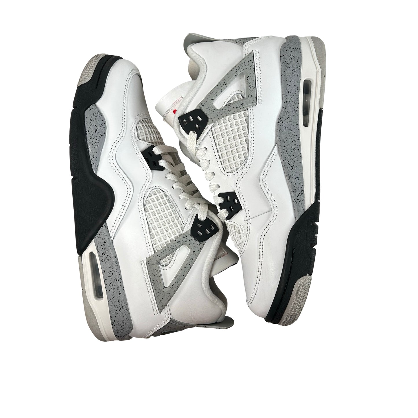 IB4171 100 Jordan 4 Retro White Cement (2025) (GS) [USED] - 7 Y (Used3)