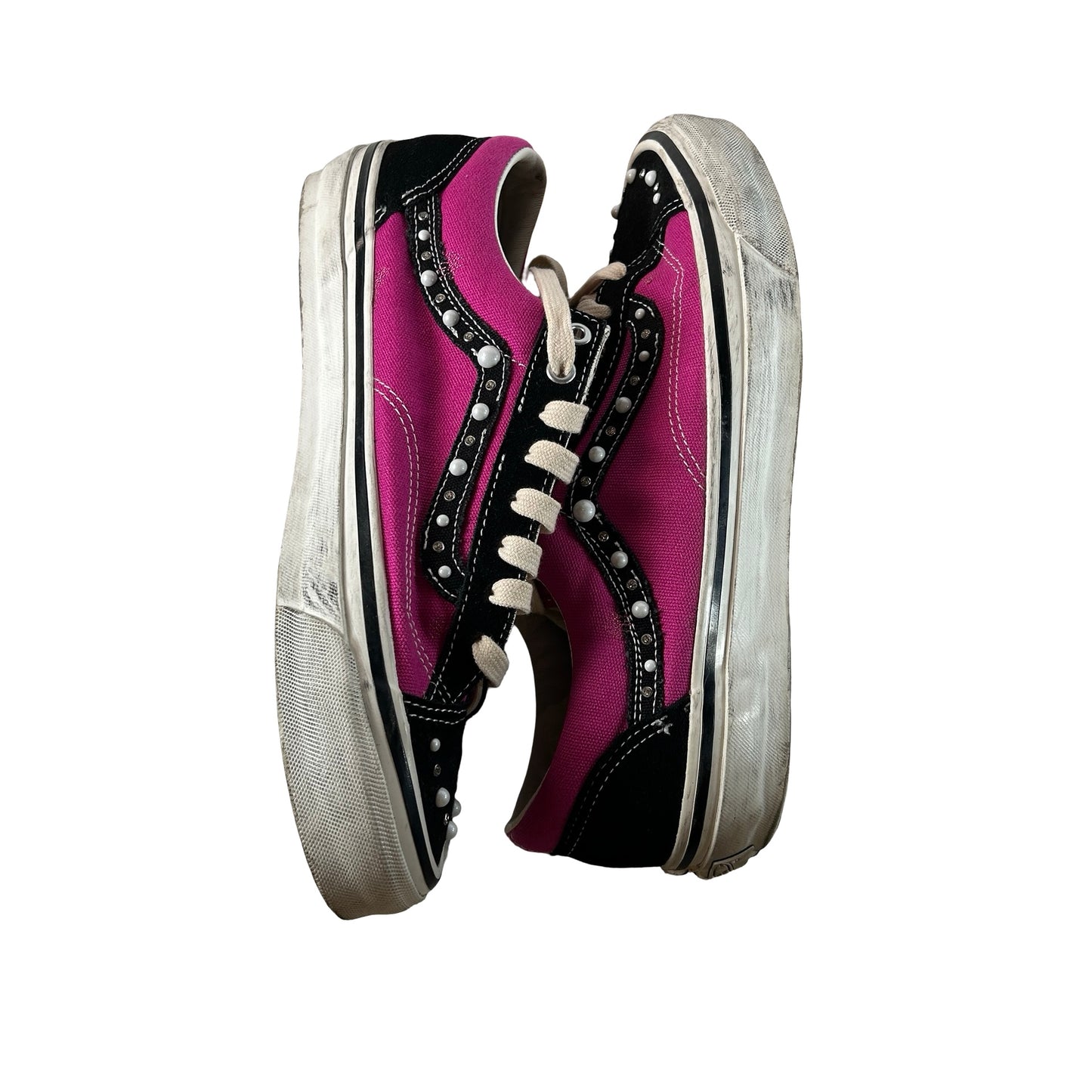 VN000E8VHLE Vans OTW Old Skool 36 Pearlized Pack Pink Black [USED] - 9.5 M (Used4)