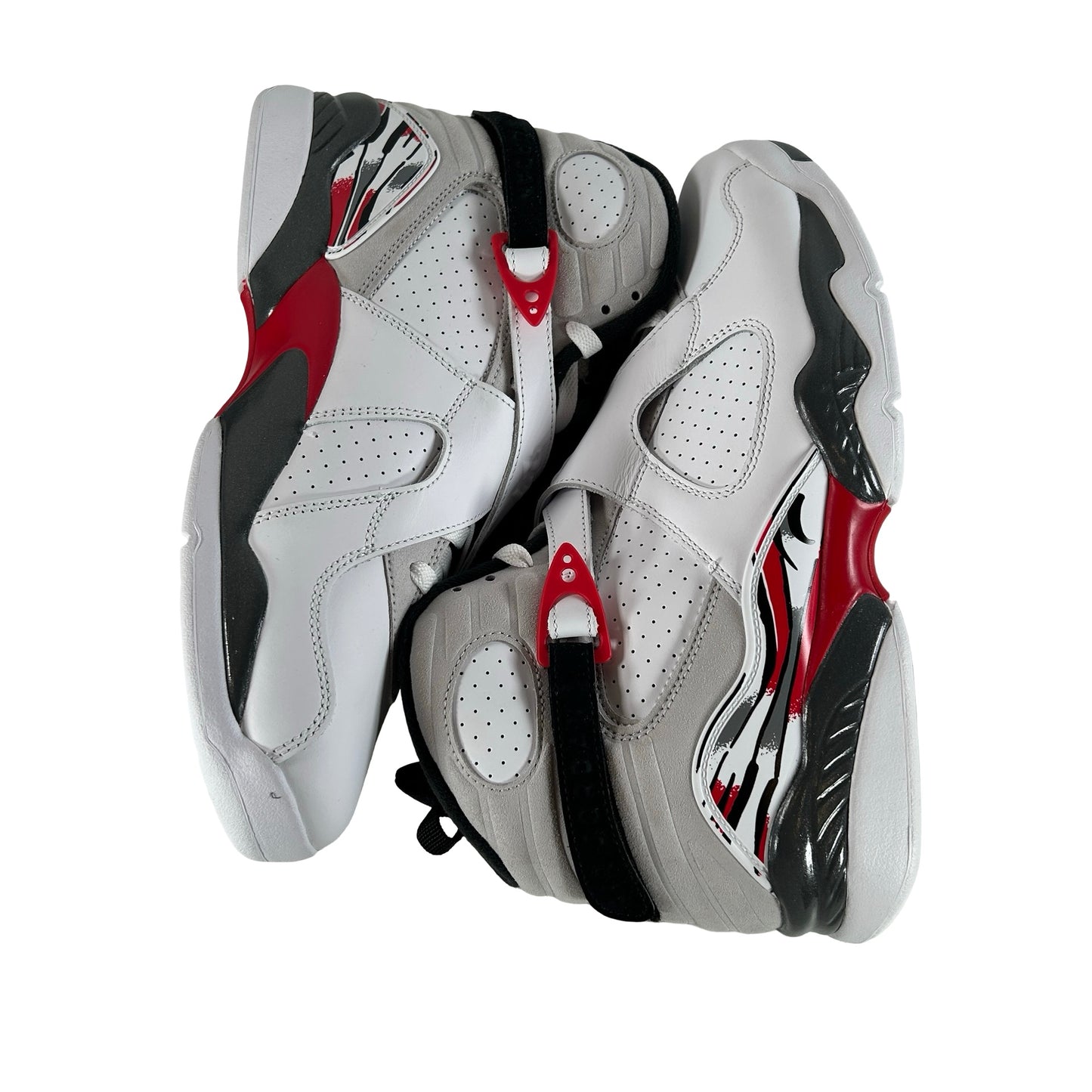 305381 100 Jordan 8 Retro White True Red (2025) [USED] - 10 M (VNDS)