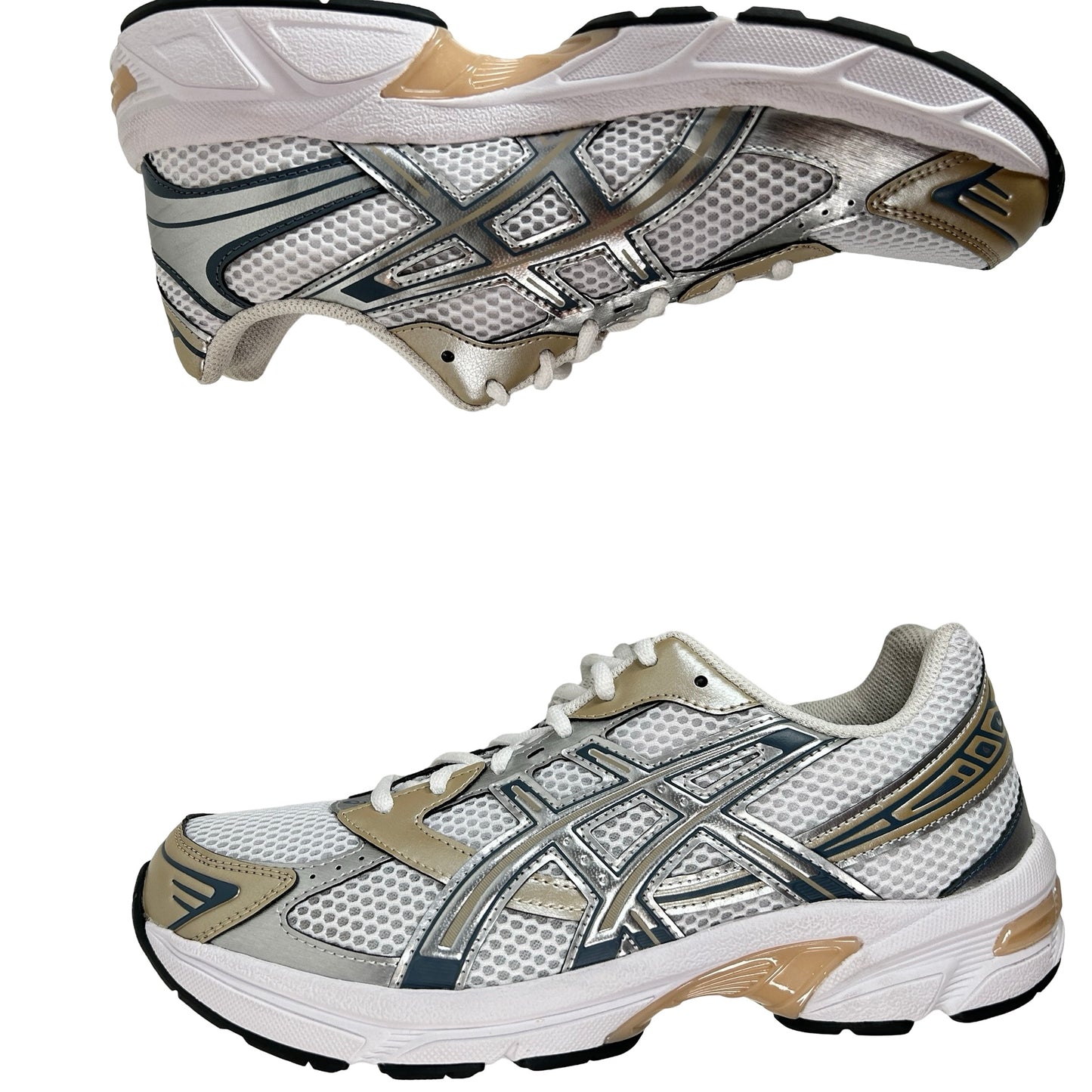 1201A256 117 ASICS Gel-1130 White Wood Crepe [USED] - 8.5 M (Used)
