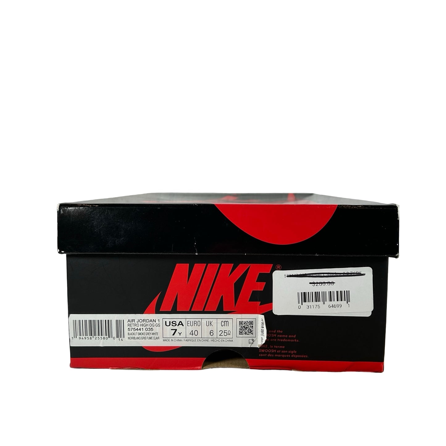 575441 035 Jordan 1 Retro High Shadow 2.0 GS [USED] - 7 Y (Used)