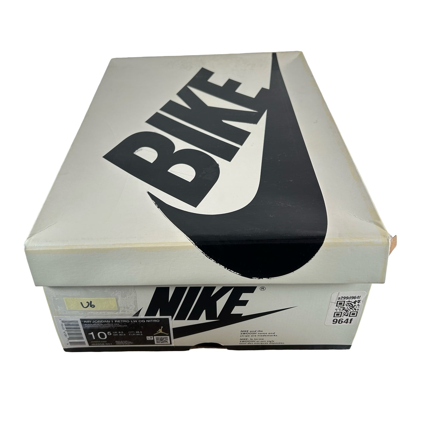 IB8958 001 Jordan 1 Retro Low OG Nigel Sylvester Nitro Better With Time [USED] - 10.5 M (Used6)