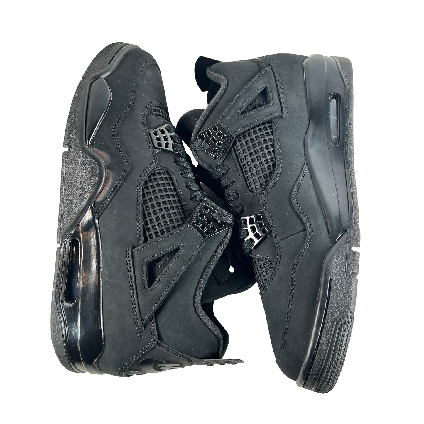 FV5029 010 Jordan 4 Retro Black Cat (2025) [USED] - 11 M (Used) (Stain on left outsole)