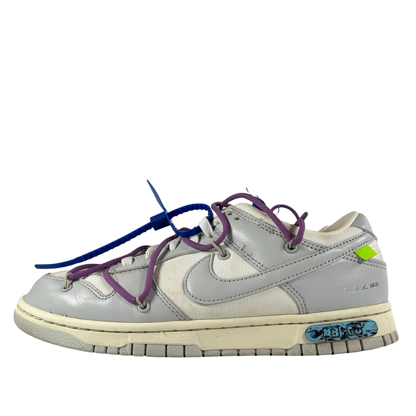 DM1602 107 Nike Dunk Low Off-White Lot 48 [USED] - 8.5 M (Used)