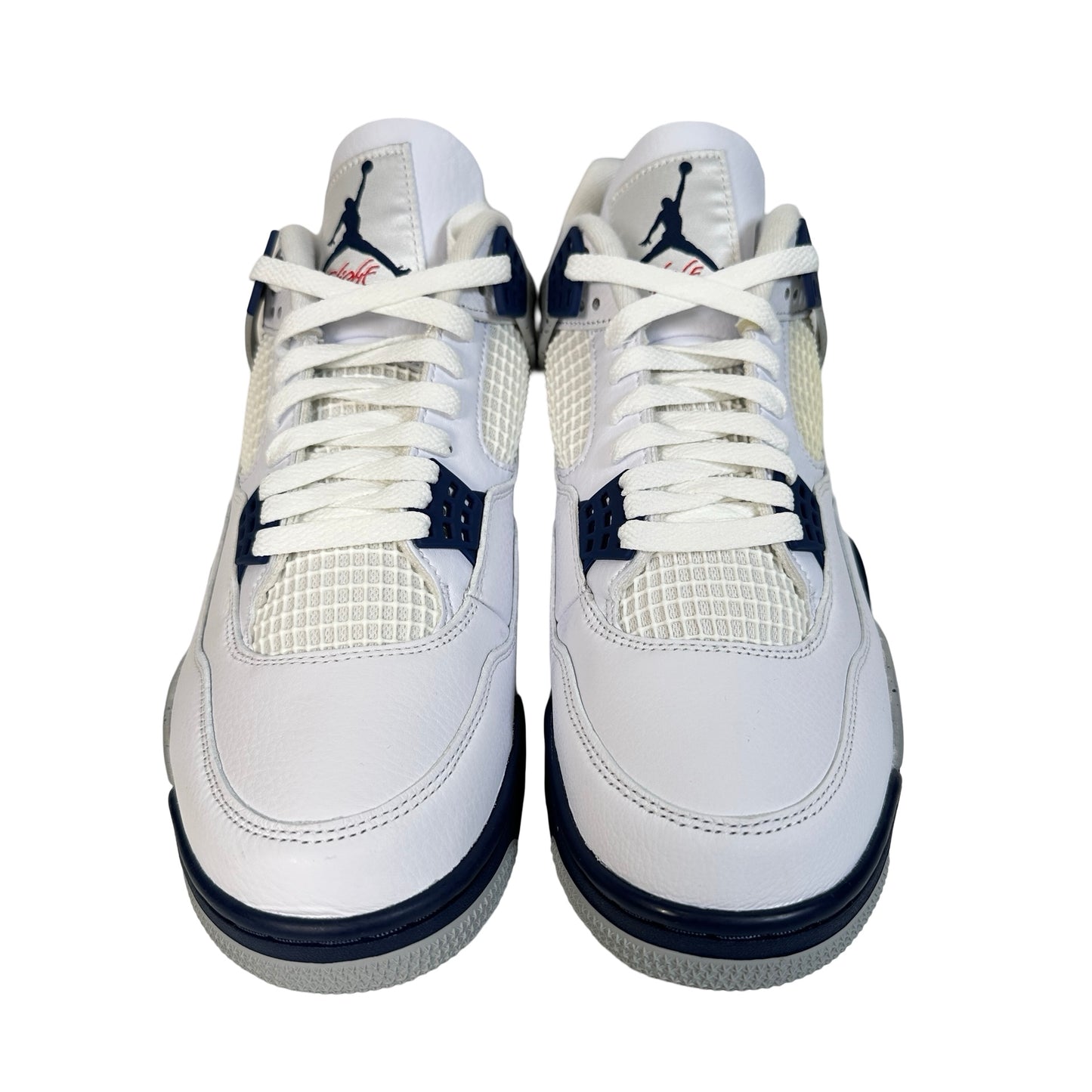 DH6927 140 Jordan 4 Retro Midnight Navy [CONDITIONAL] - 10.5 M (Yellowing) (Damaged Box)