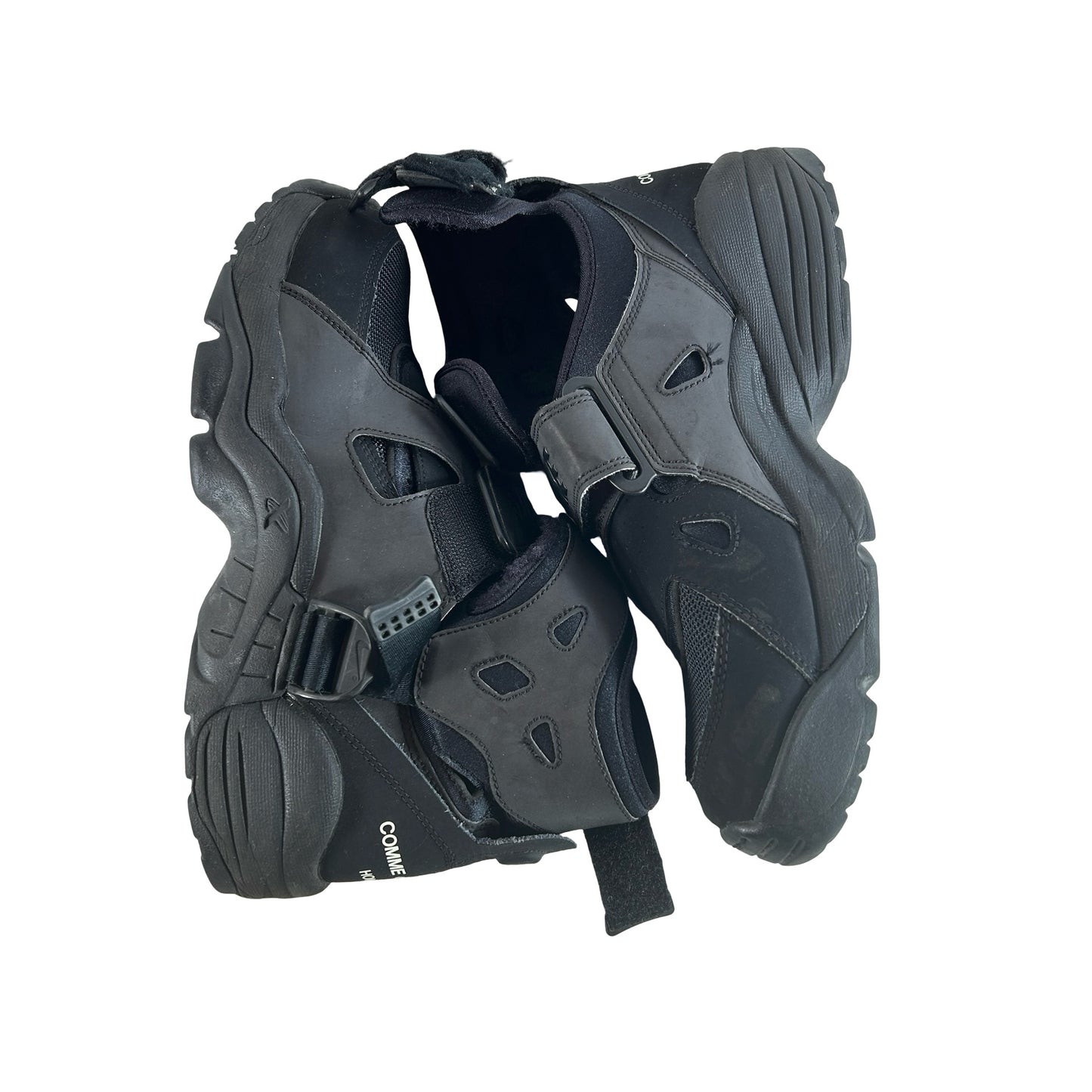 DH0199 001 Nike Air Carnivore Comme des Garcons Homme Plus Black [USED] - 6.5 M (Used) (No Box)
