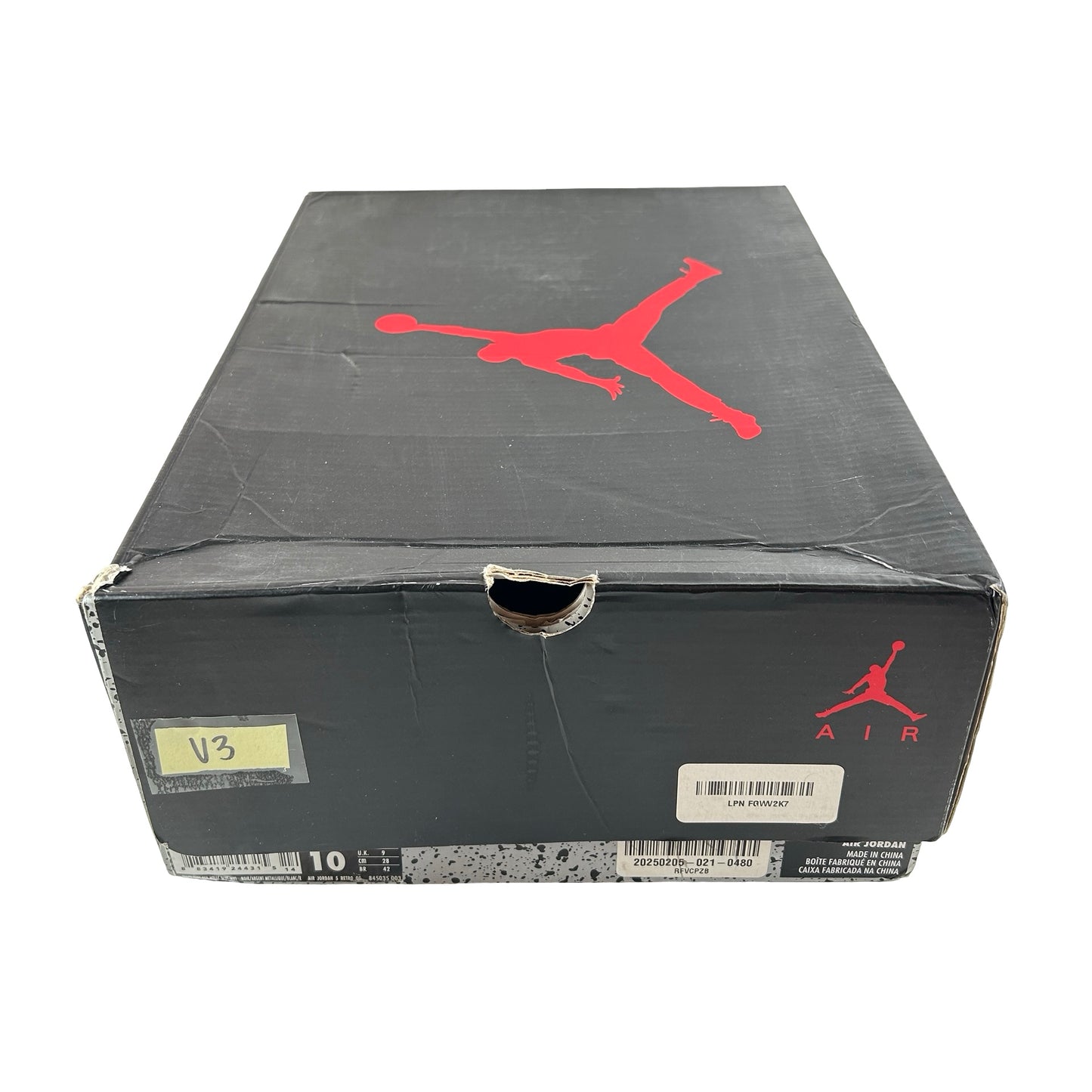 845035 003 Jordan 5 Retro Black Metallic (2016) [USED] - 10 M (Used3)