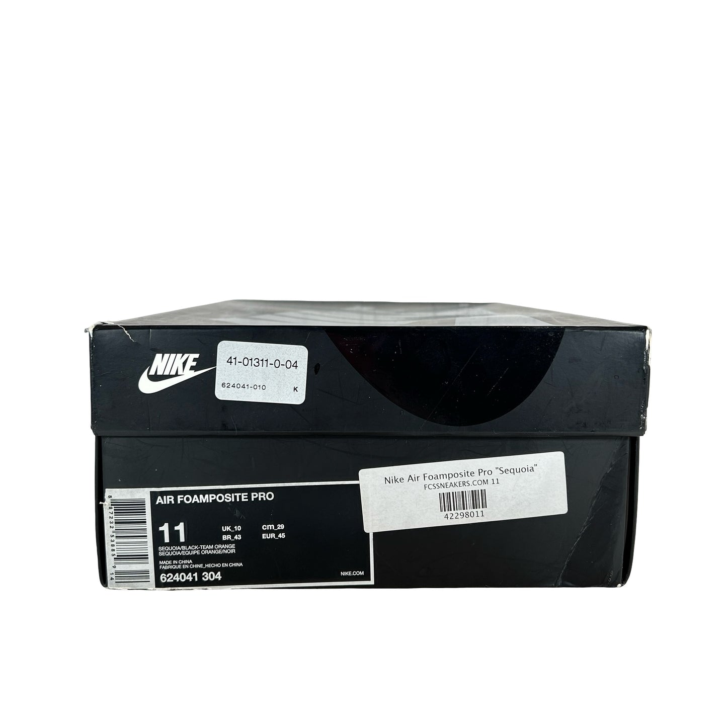 624041 304 Nike Air Foamposite Pro Sequoia [USED] - 11 M (Used)