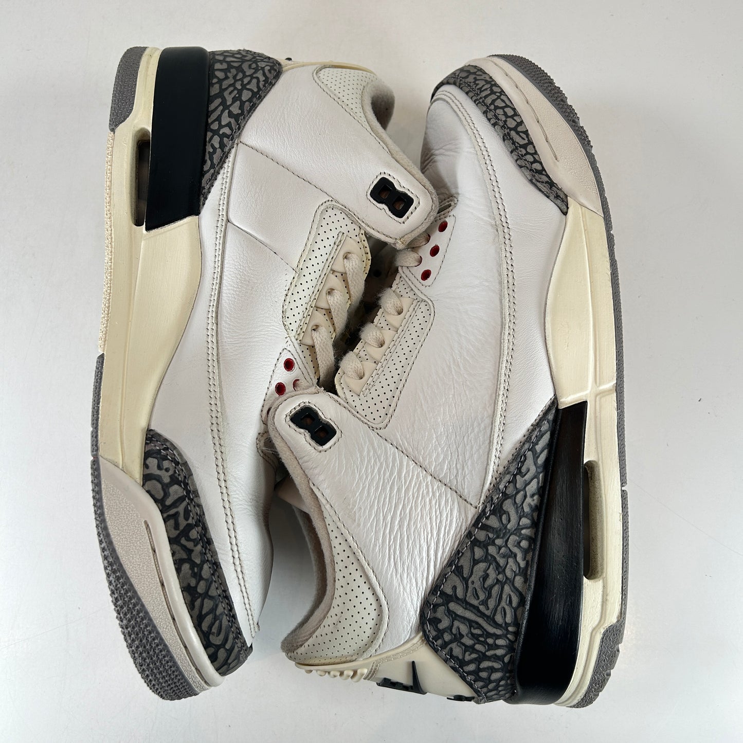 DN3707 100 Jordan 3 Retro White Cement Reimagined [USED] - 11 M (Used2) (No Box2)