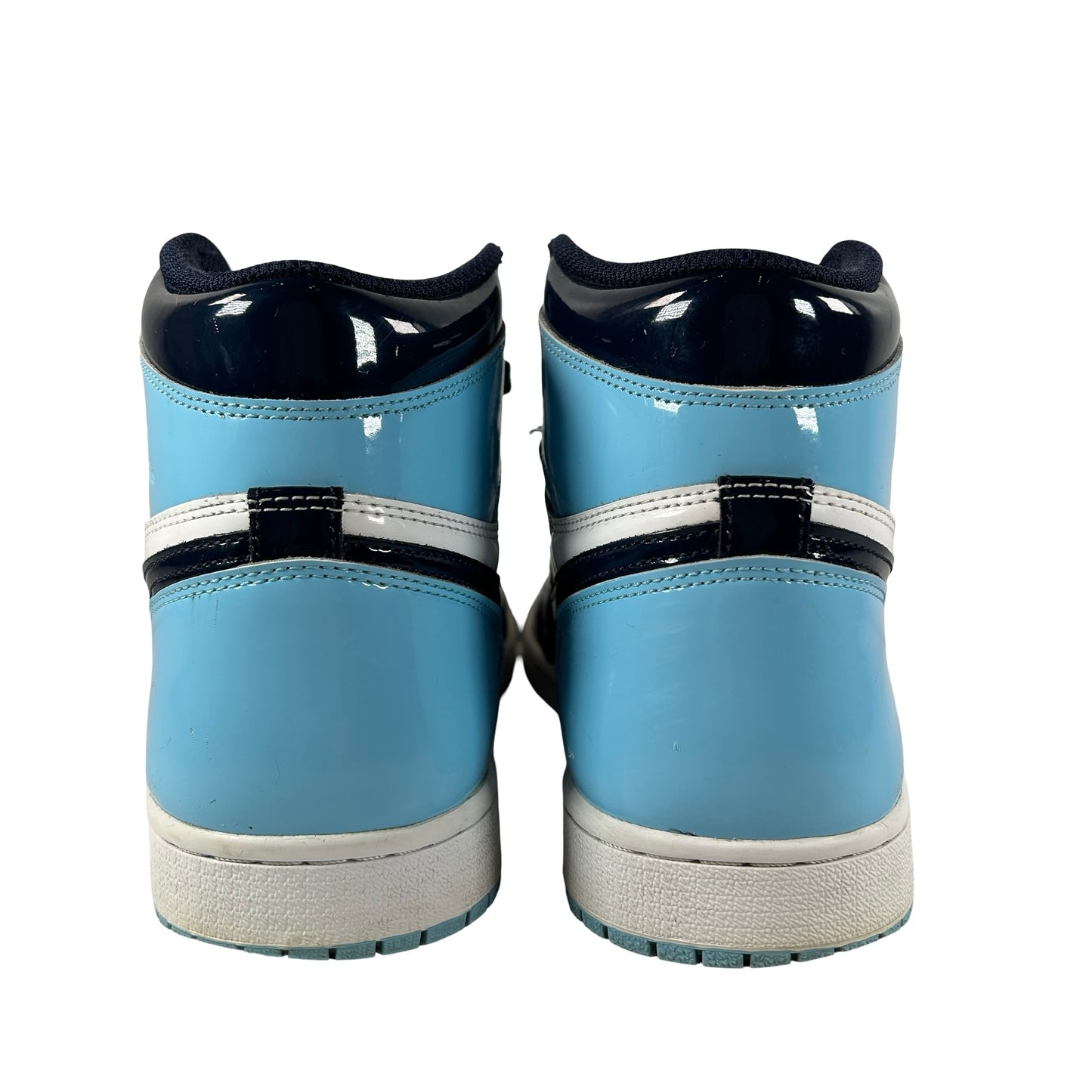 CD0461 401 Jordan 1 Retro High UNC Patent (Women's) [USED] - 9.5 W (Used)