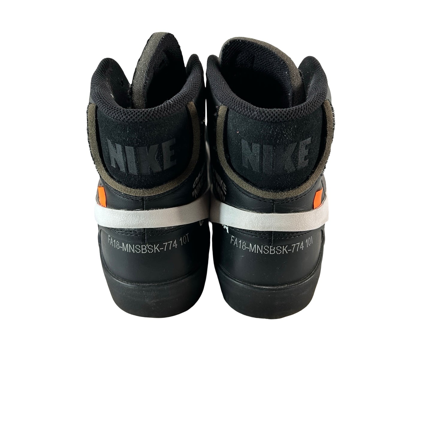 AA3832 001 Nike Blazer Off-White Black [USED] - 10.5 M (Used2)