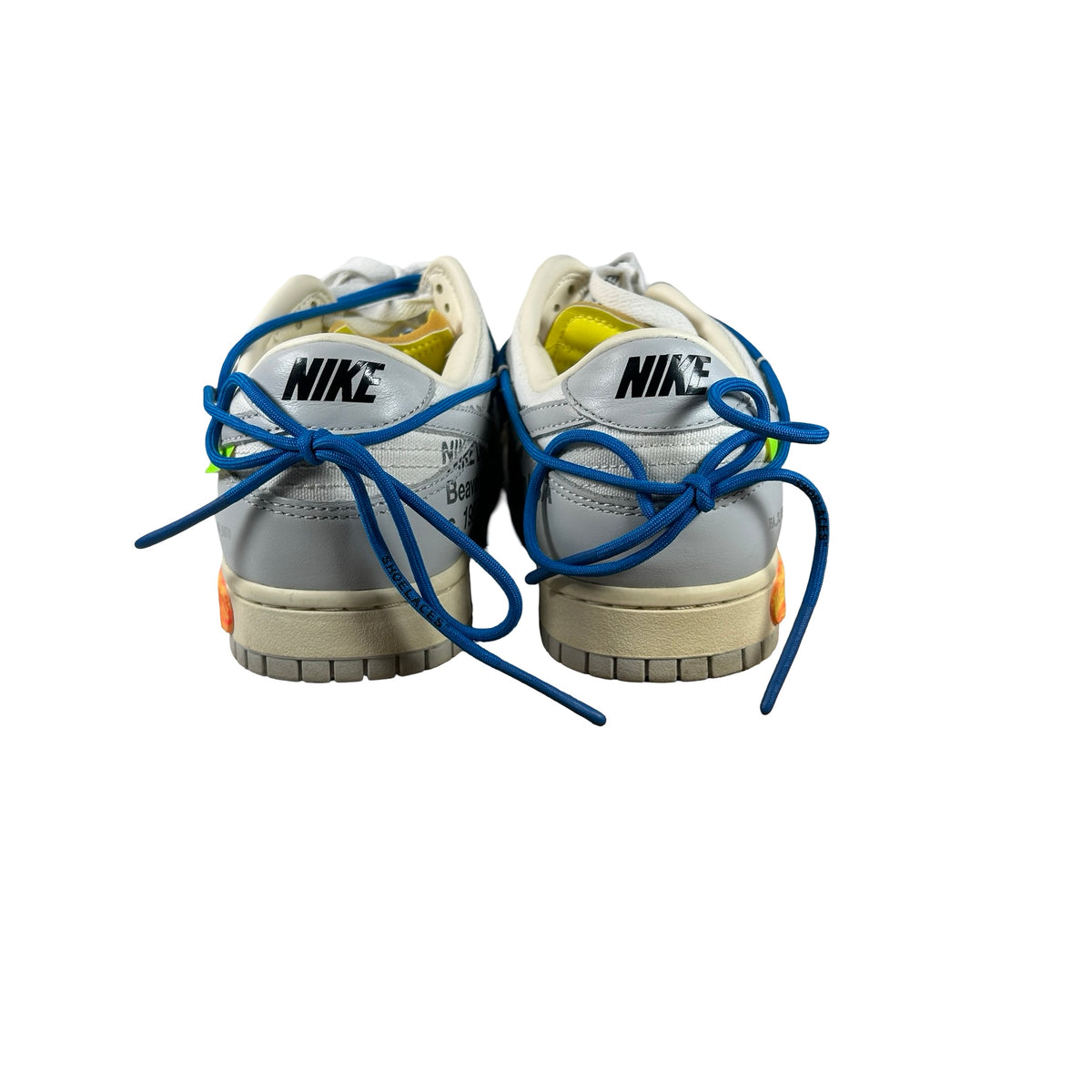 DM1602 112 Nike Dunk Low Off-White Lot 10 [USED] - 11.5 M (Used) (No Box)