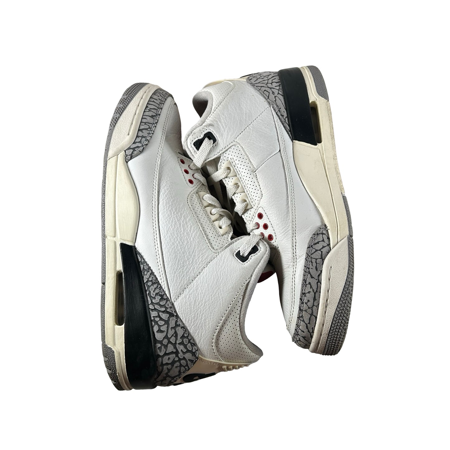 DN3707 100 Jordan 3 Retro White Cement Reimagined [USED] - 8.5 M (Used24)