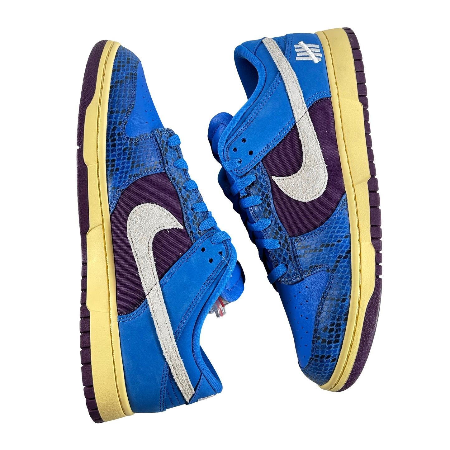 DH6508 400 Nike Dunk Low Undefeated 5 On It Dunk vs. AF1 [CONDITIONAL] - 13 M (Discoloration on right outer swoosh)