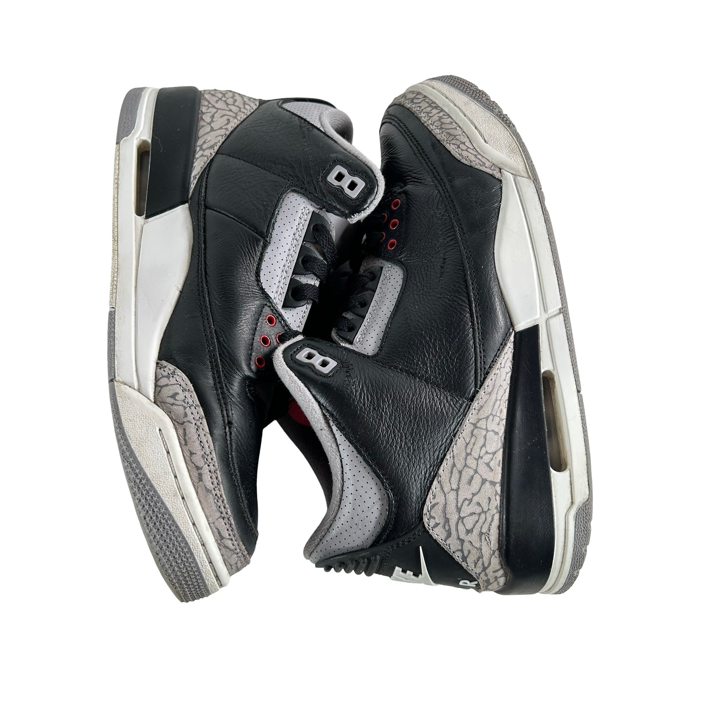 DN3707 010 Jordan 3 Retro Black Cement Reimagined (2024) [USED] - 9.5 M (Used12)