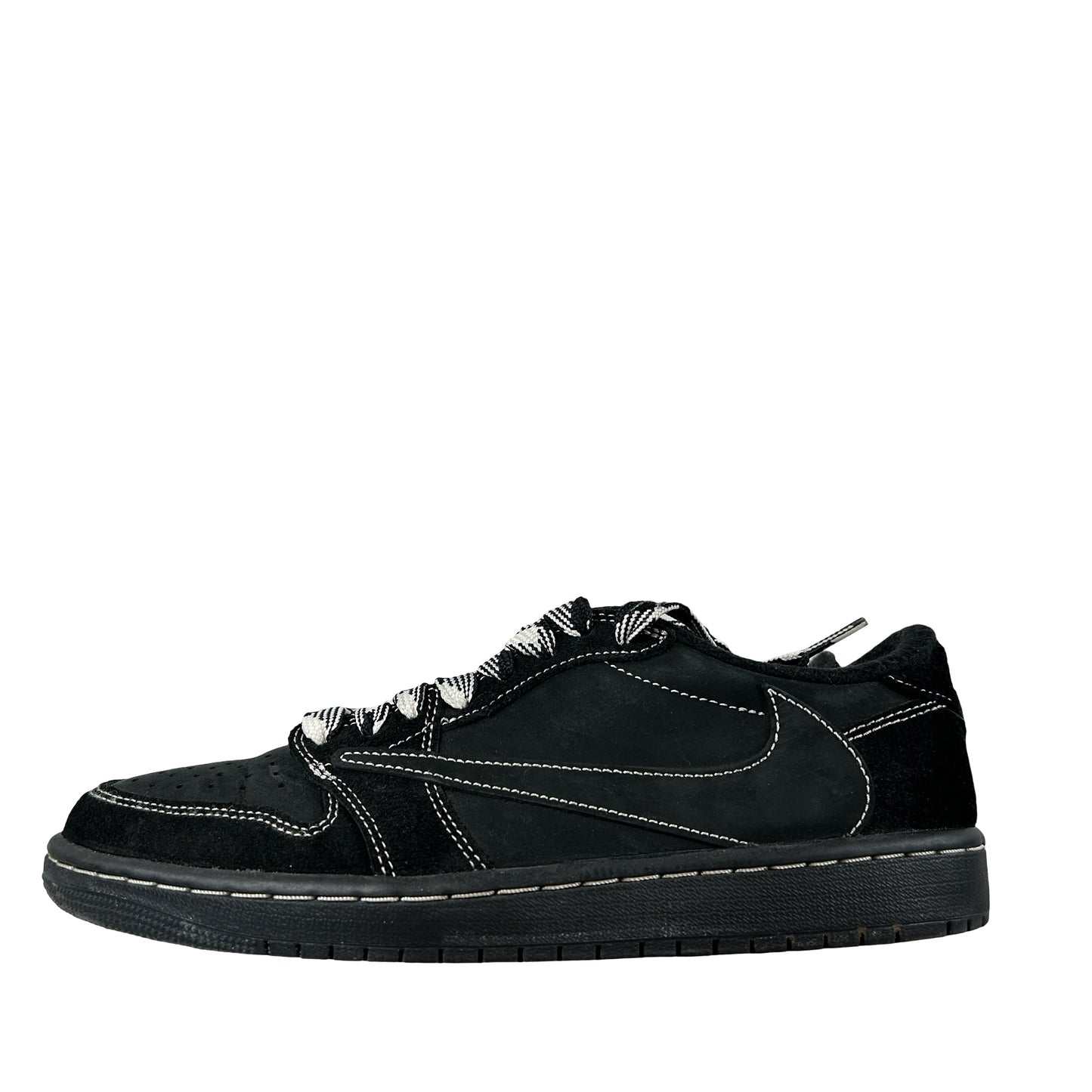 DM7866 001 Jordan 1 Retro Low OG Travis Scott Black Phantom [USED] - 8 M (Used6)