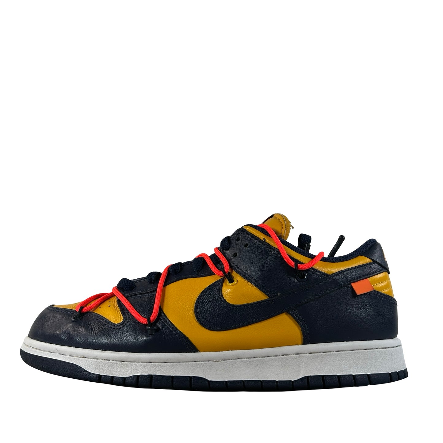 CT0856 700 Dunk Low Off-White University Gold [USED] - 9 M (Used4)