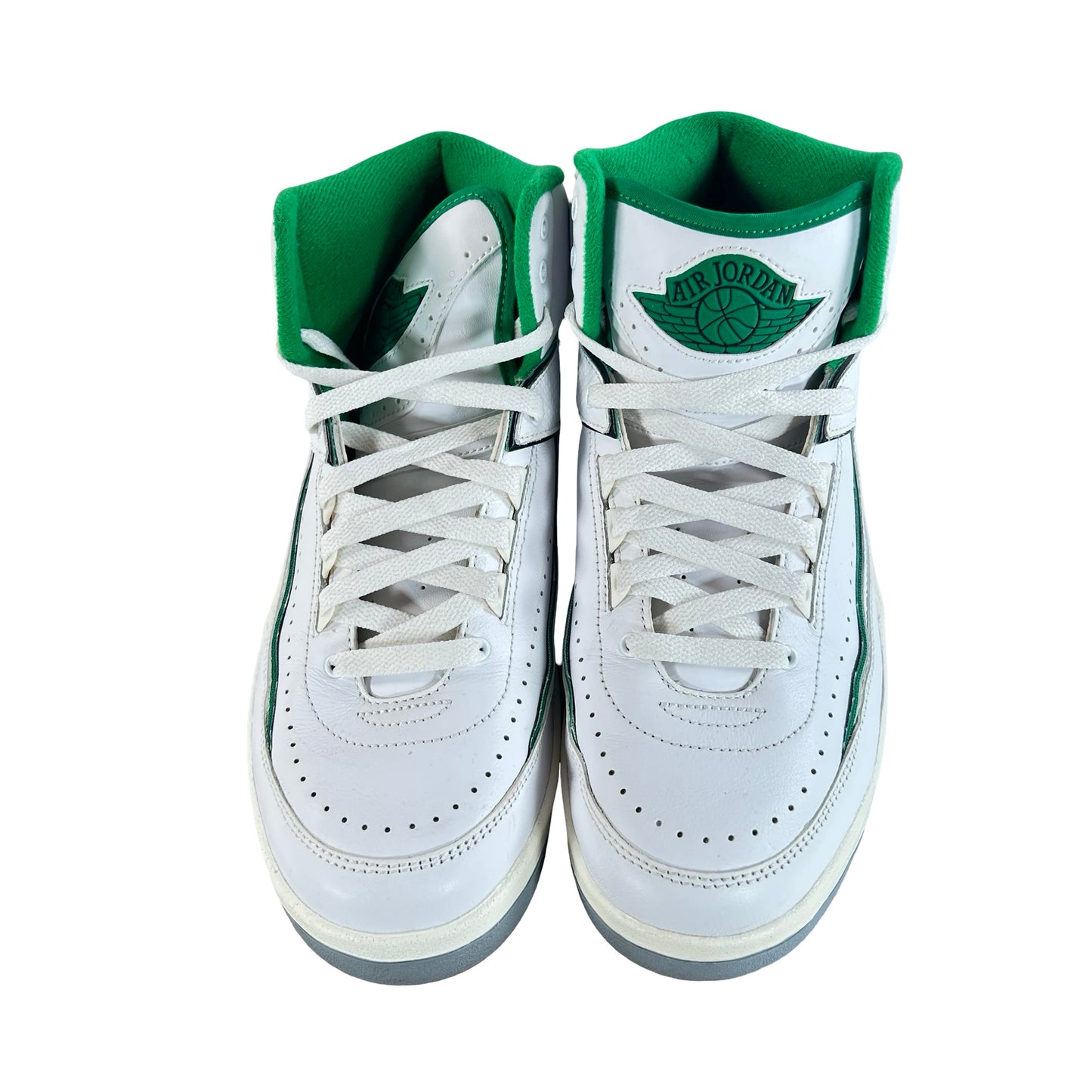 DR8884 103 Jordan 2 Retro Lucky Green - 8.5 M (Used) (No Box)