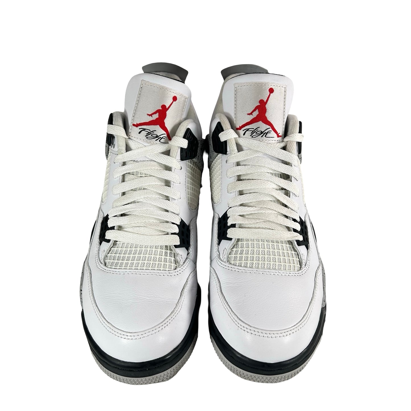 840606 192 Jordan 4 White Cement [USED] - 9.5 M (Used3)