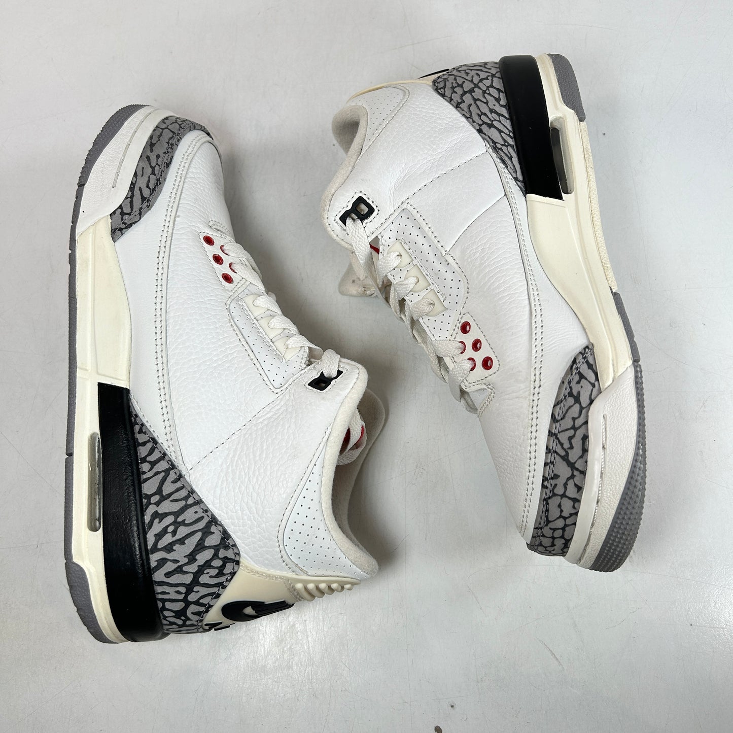 DM0967 100 Jordan 3 Retro White Cement Reimagined (GS) [USED] - 7 Y (Used6)