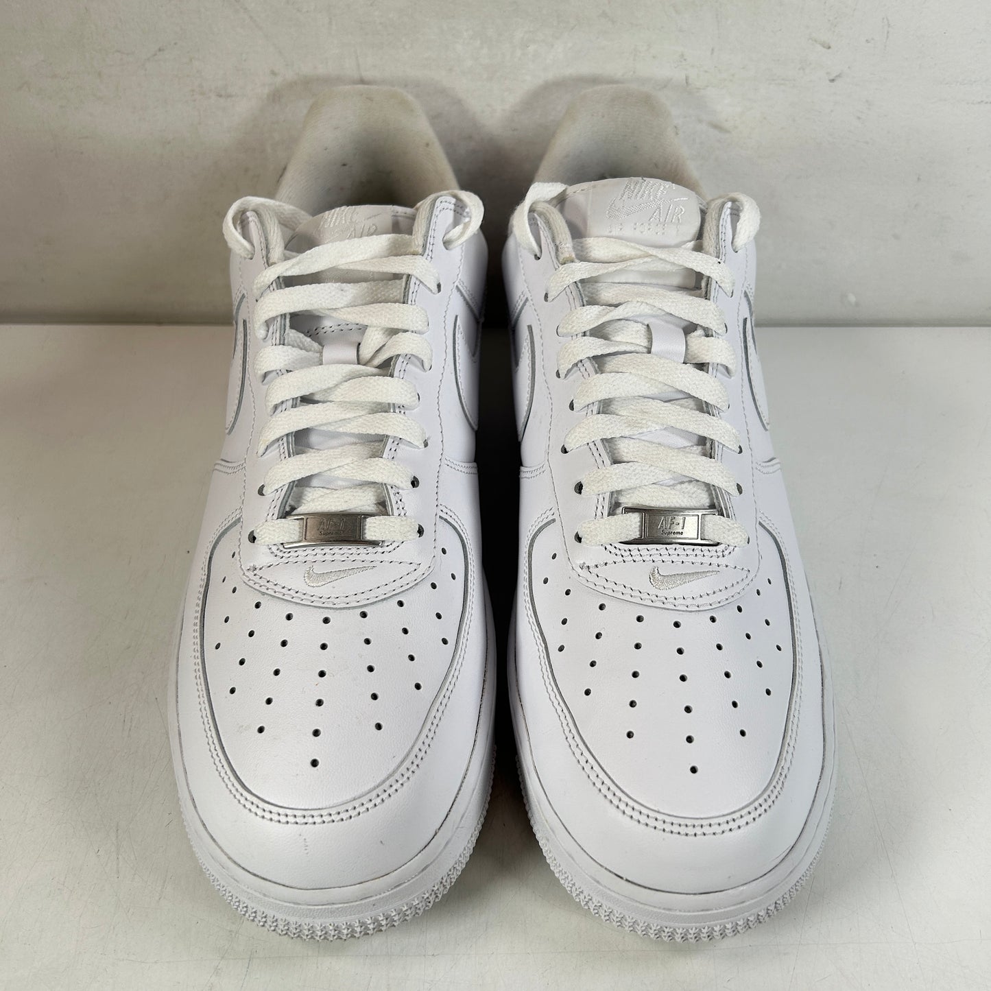 CU9225 100 AF1 Low Supreme White [USED] - 11.5 M (Used)