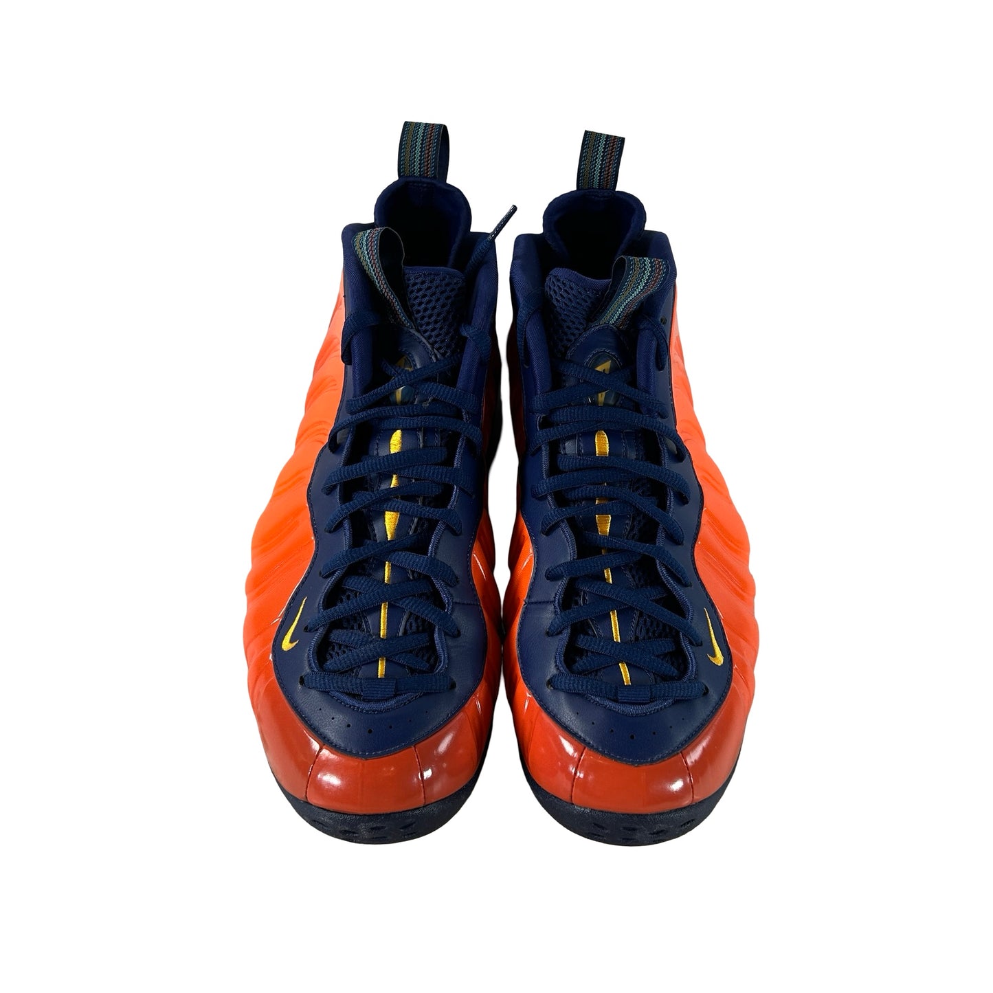 CJ0303 400 Nike Air Foamposite One Blue Void Rugged Orange [USED] - 13 M (Used) (No Box)