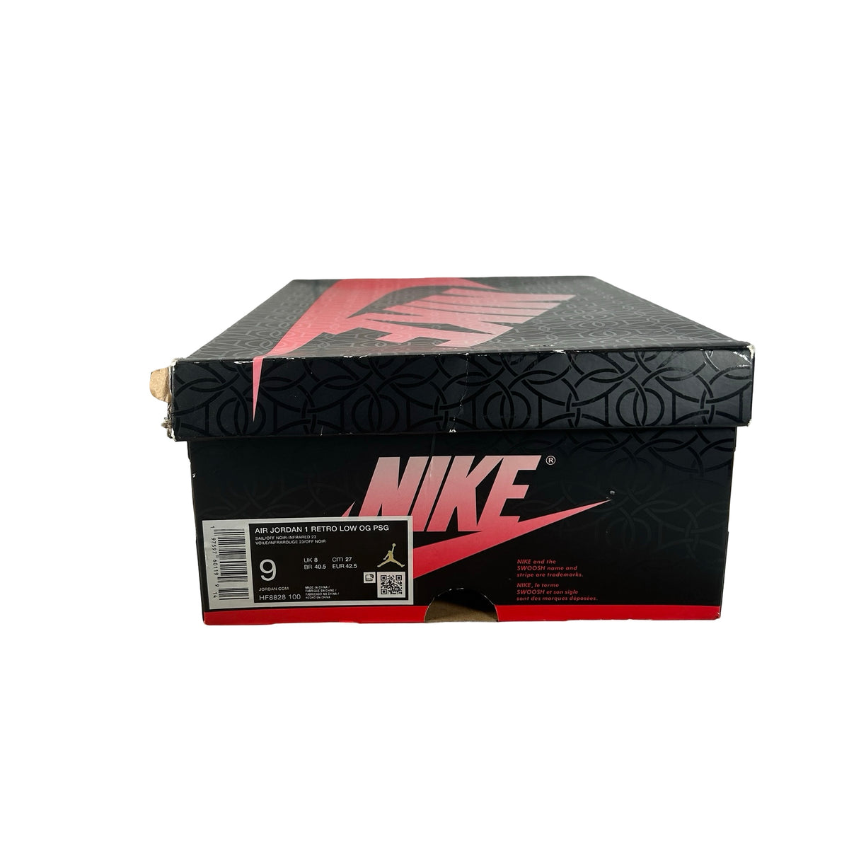 HF8828 100 Jordan 1 Retro Low OG PSG Paris Saint-Germain [USED] - 9 M (Used)