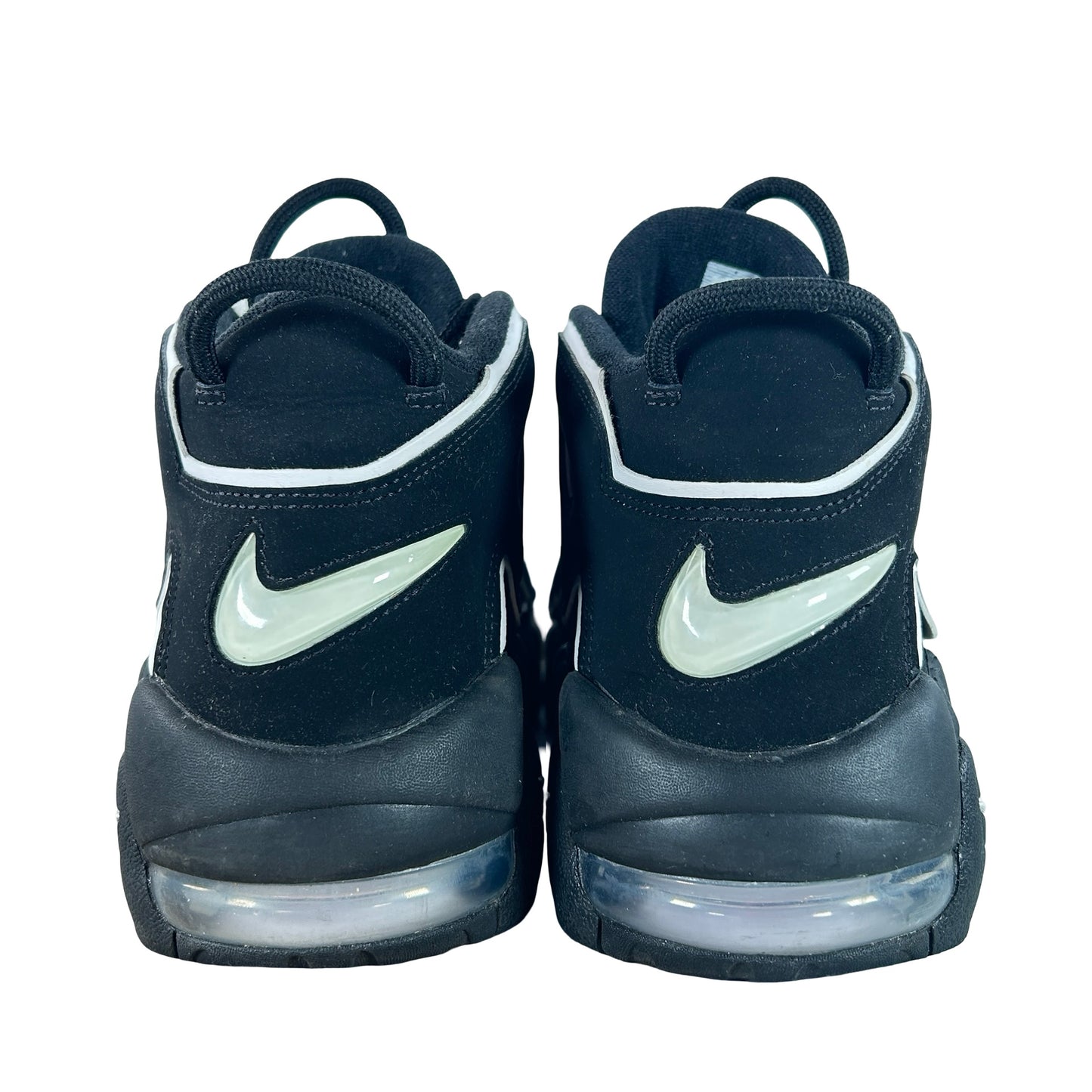 414962 002 Nike Air More Uptempo Black White [USED] - 9 M (Used) (No Box)