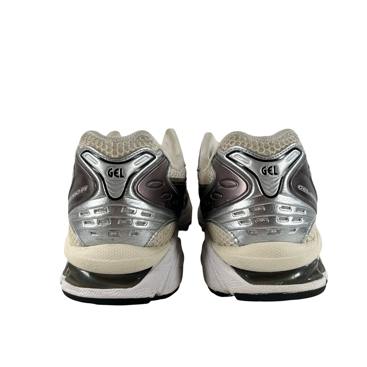 1201A019 108 ASICS Gel-Kayano 14 Cream Black Metallic Plum [USED] - 10 M (Used) (Replace Box)