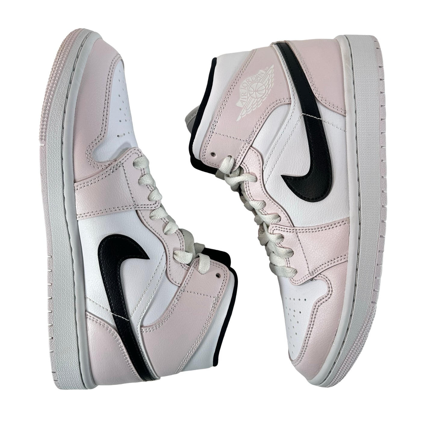 BQ0472 500 Jordan 1 Mid Barely Rose (Women's) [USED] - 8 W (Used)