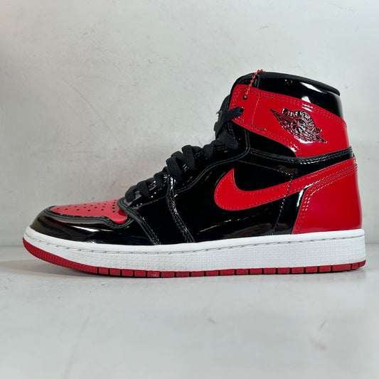 555088 063 Jordan 1 Retro High OG Patent Bred [USED] - 8.5 M (Used4)