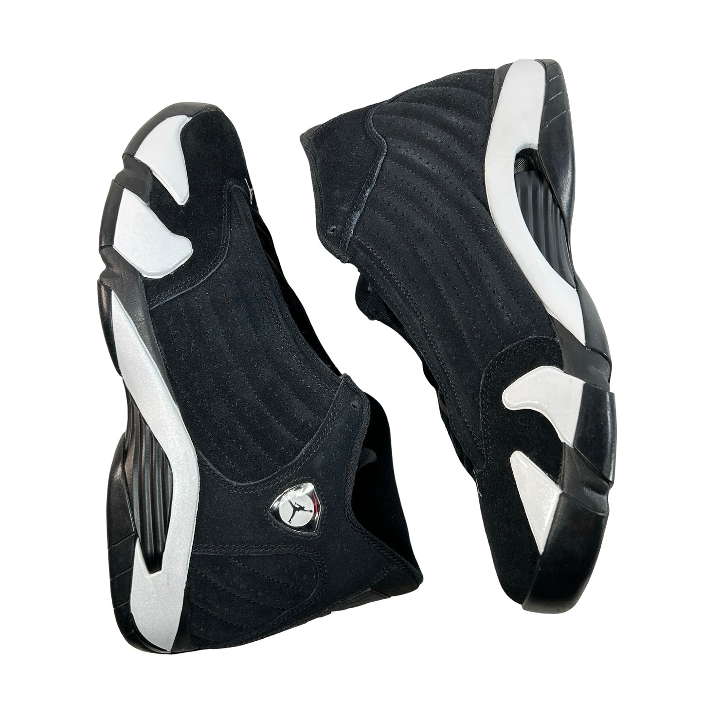 487471 016 Jordan 14 Retro Black White [USED] - 10.5 M (Used)