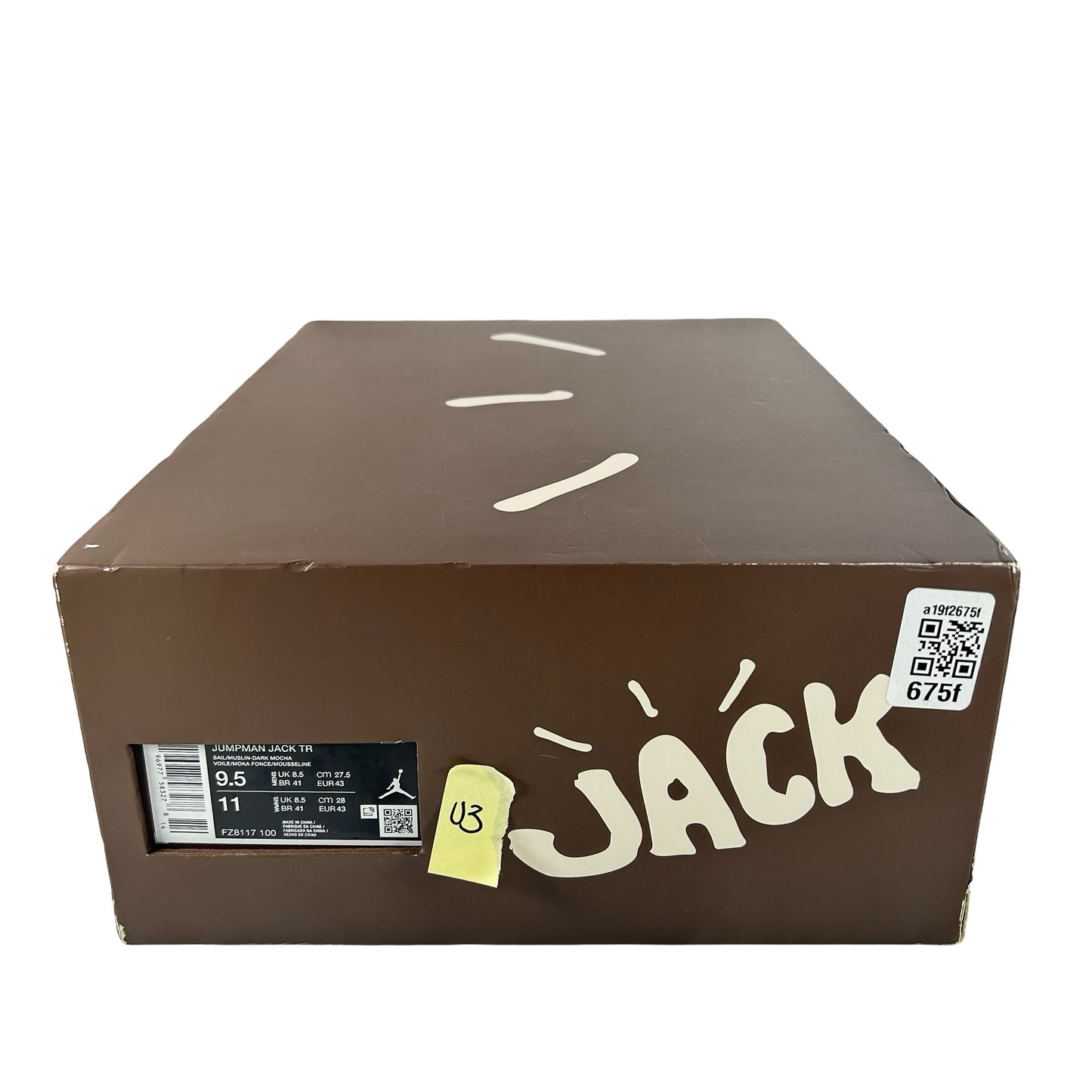 FZ8117 100 Jordan Jumpman Jack TR Travis Scott Sail [USED] - 9.5 M (Used3)