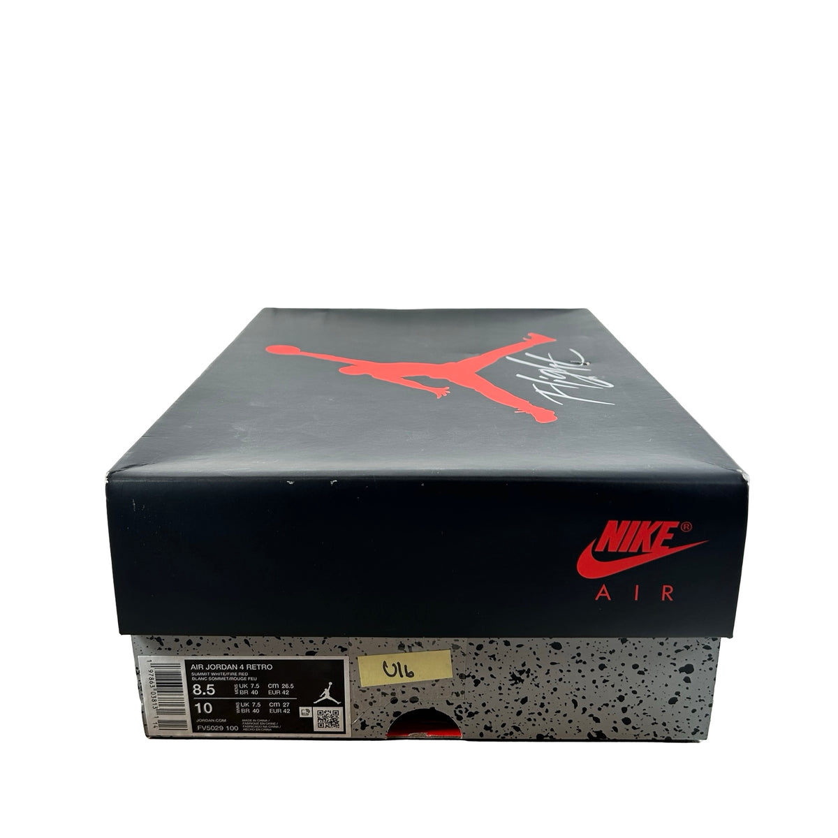 FV5029 100 Jordan 4 Retro White Cement (2025) [USED] - 8.5 M (Used16)