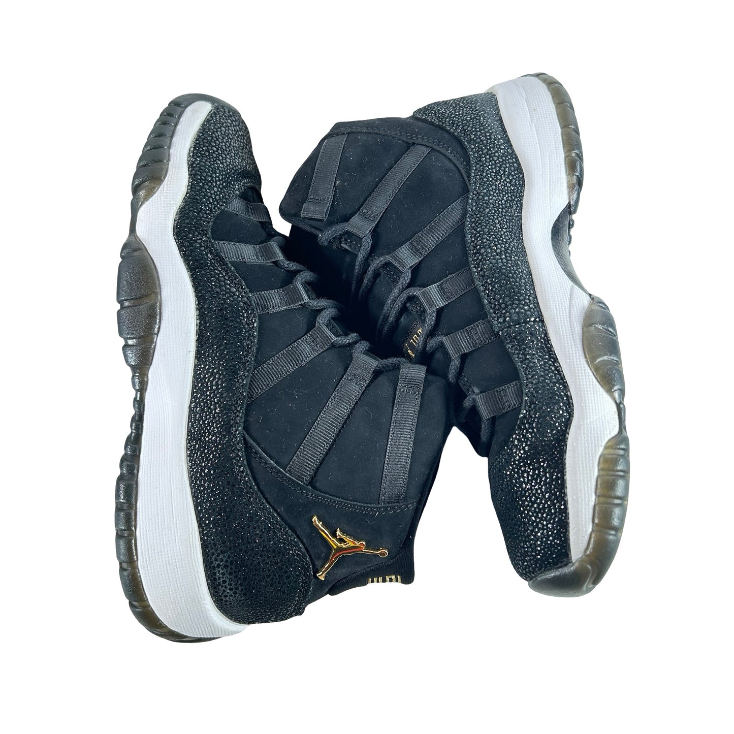 852625 030 Jordan 11 Retro Heiress Black Stingray (GS) [USED] - 6 W / 4.5 Y (Used)