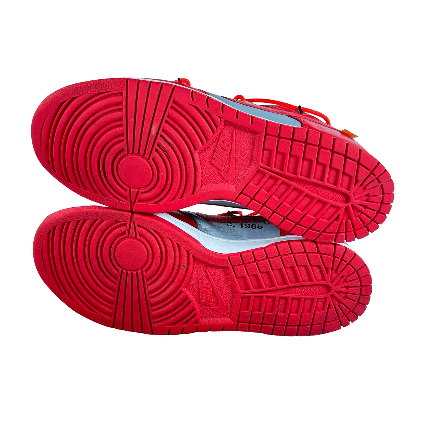 CT0856 600 Dunk Low Off-White Red [USED] - 9 M (Used3)