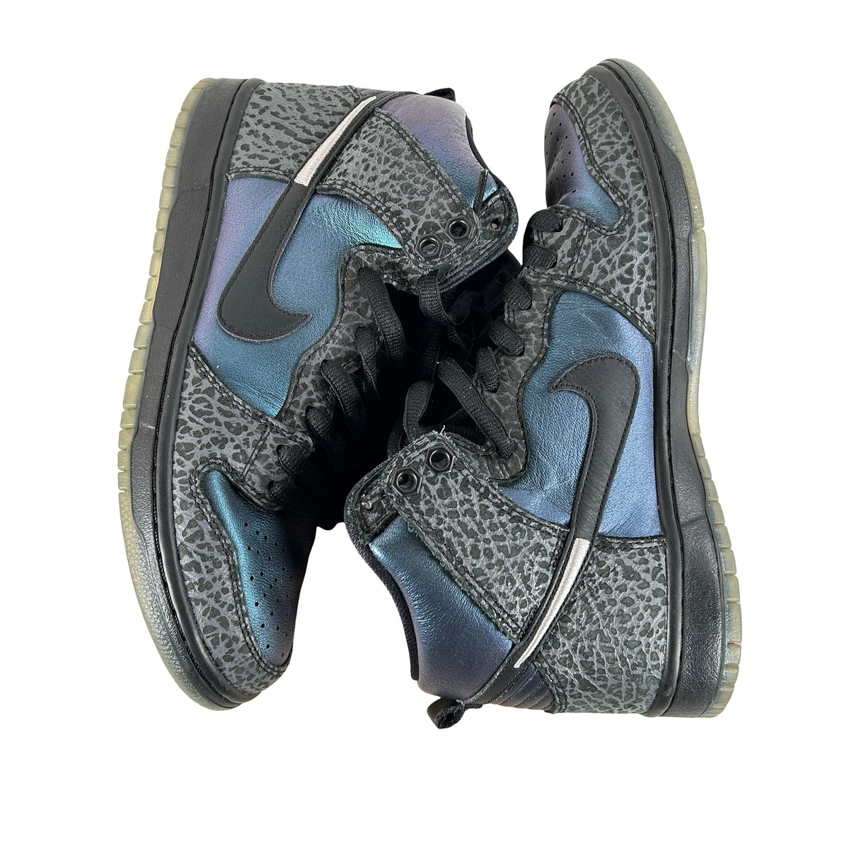 BQ6827 001 Nike SB Dunk High Black Sheep Hornet [USED] - 9 M (Used) (Replace Box)