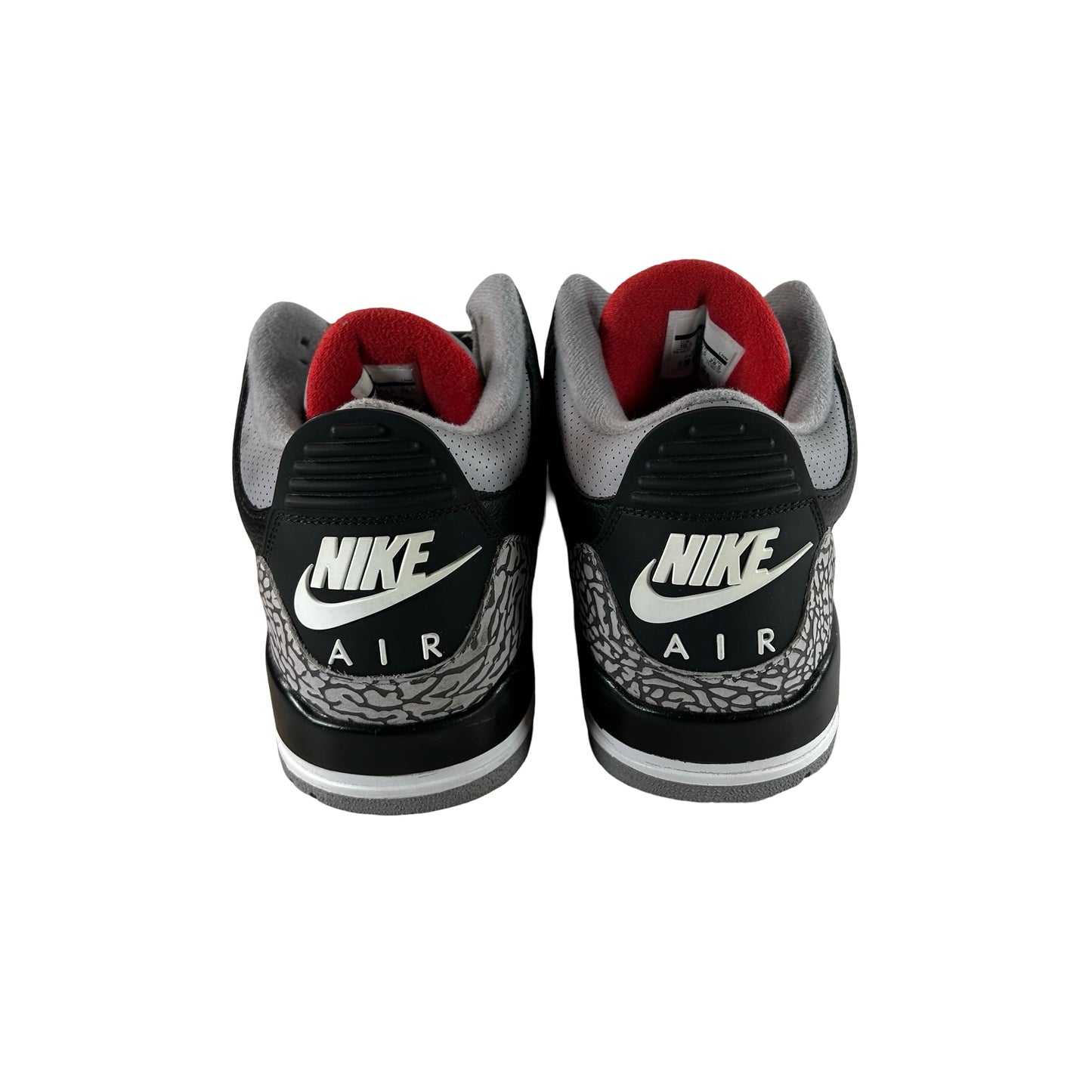 854262 001 Jordan 3 Retro Black Cement (2018) [USED] - 10.5 M (Used3)