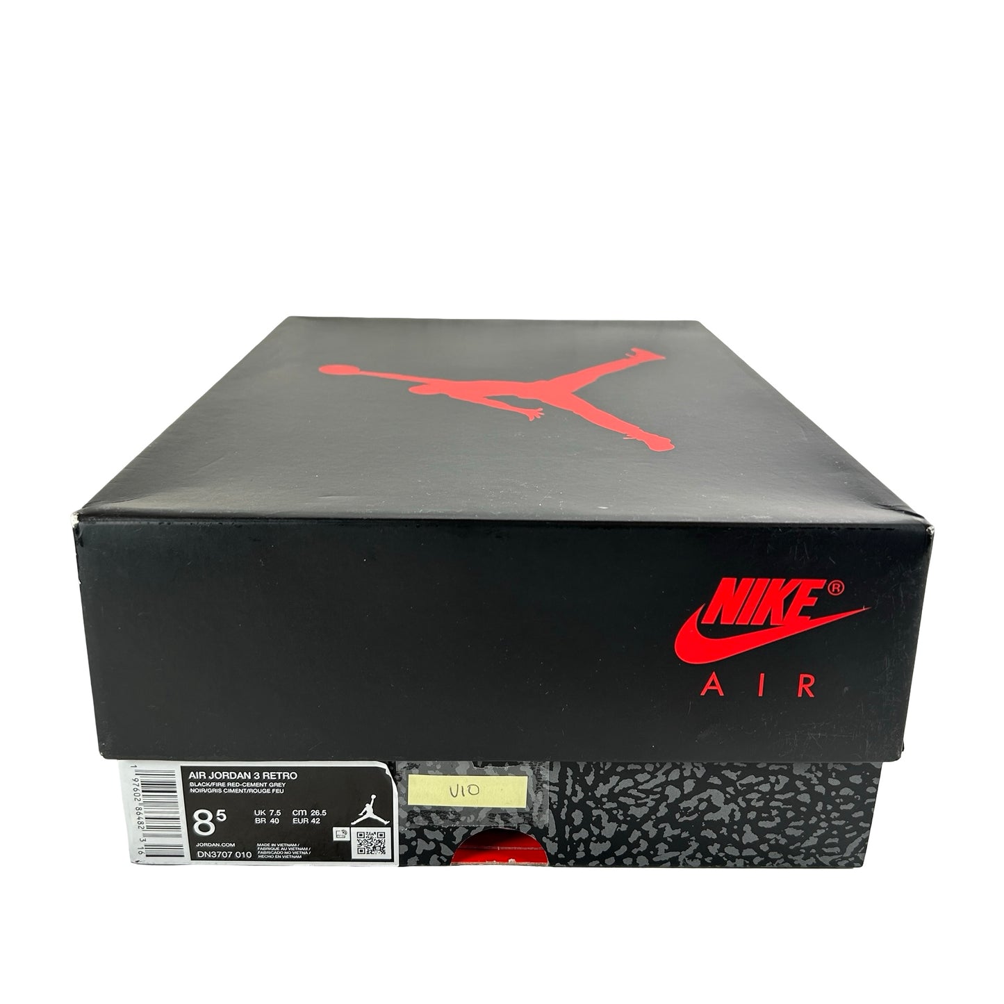 DN3707 010 Jordan 3 Retro Black Cement Reimagined (2024) [USED] - 8.5 M (Used10)