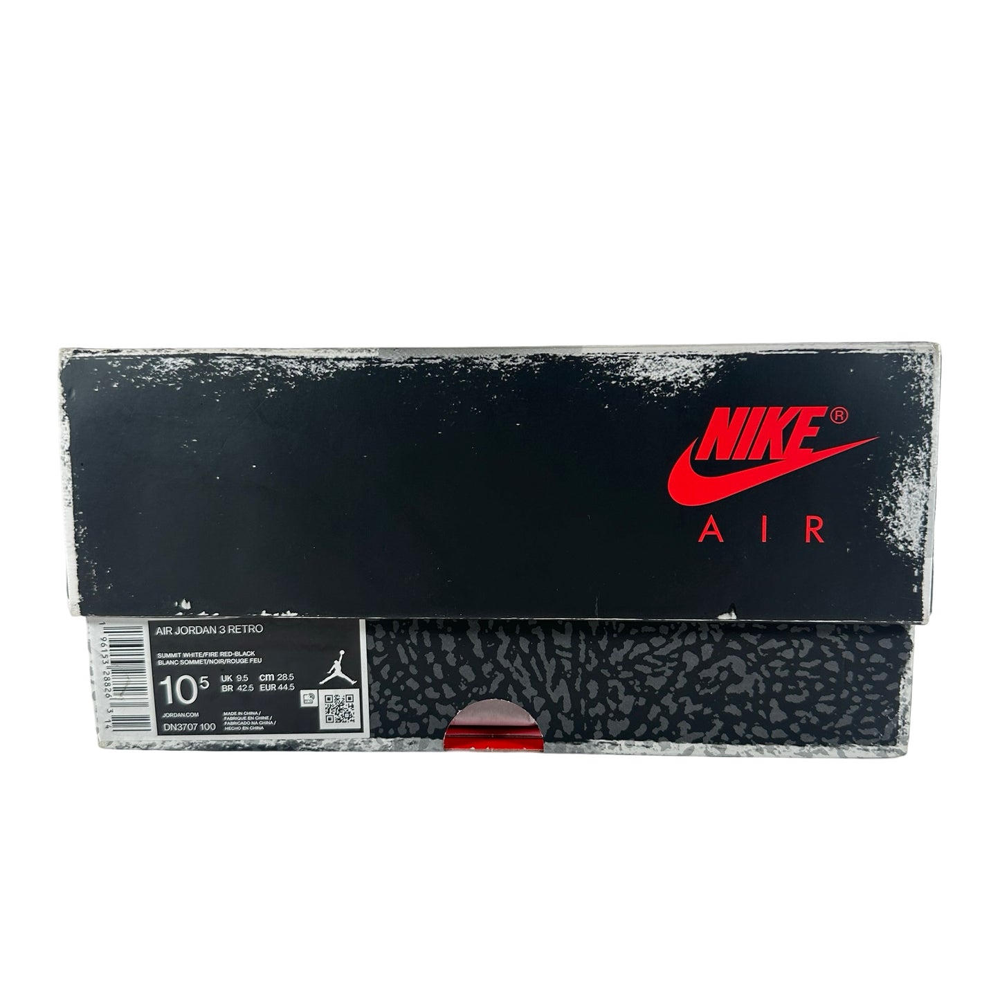 DN3707 100 Jordan 3 Retro White Cement Reimagined [USED] - 10.5 M (Used10)