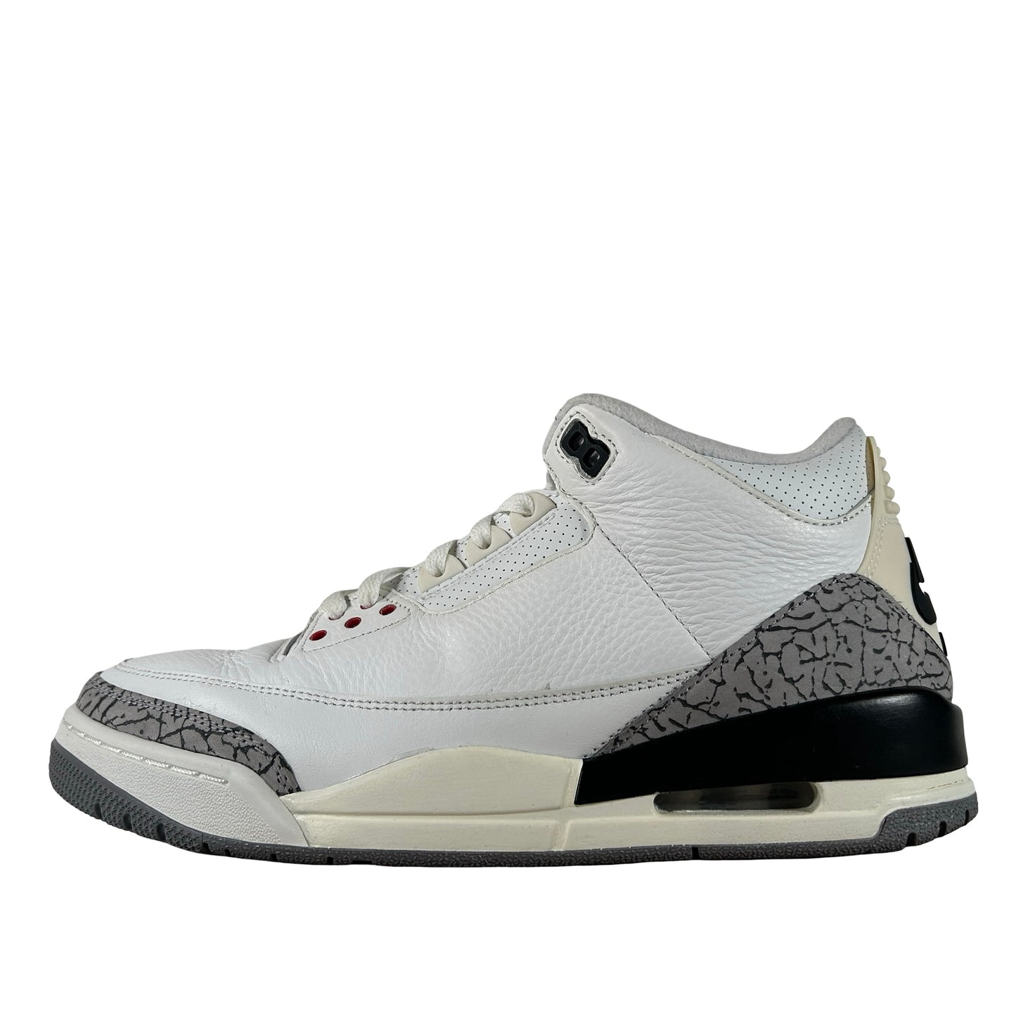 DN3707 100 Jordan 3 Retro White Cement Reimagined [USED] - 9.5 M (Used4) (No Box4)