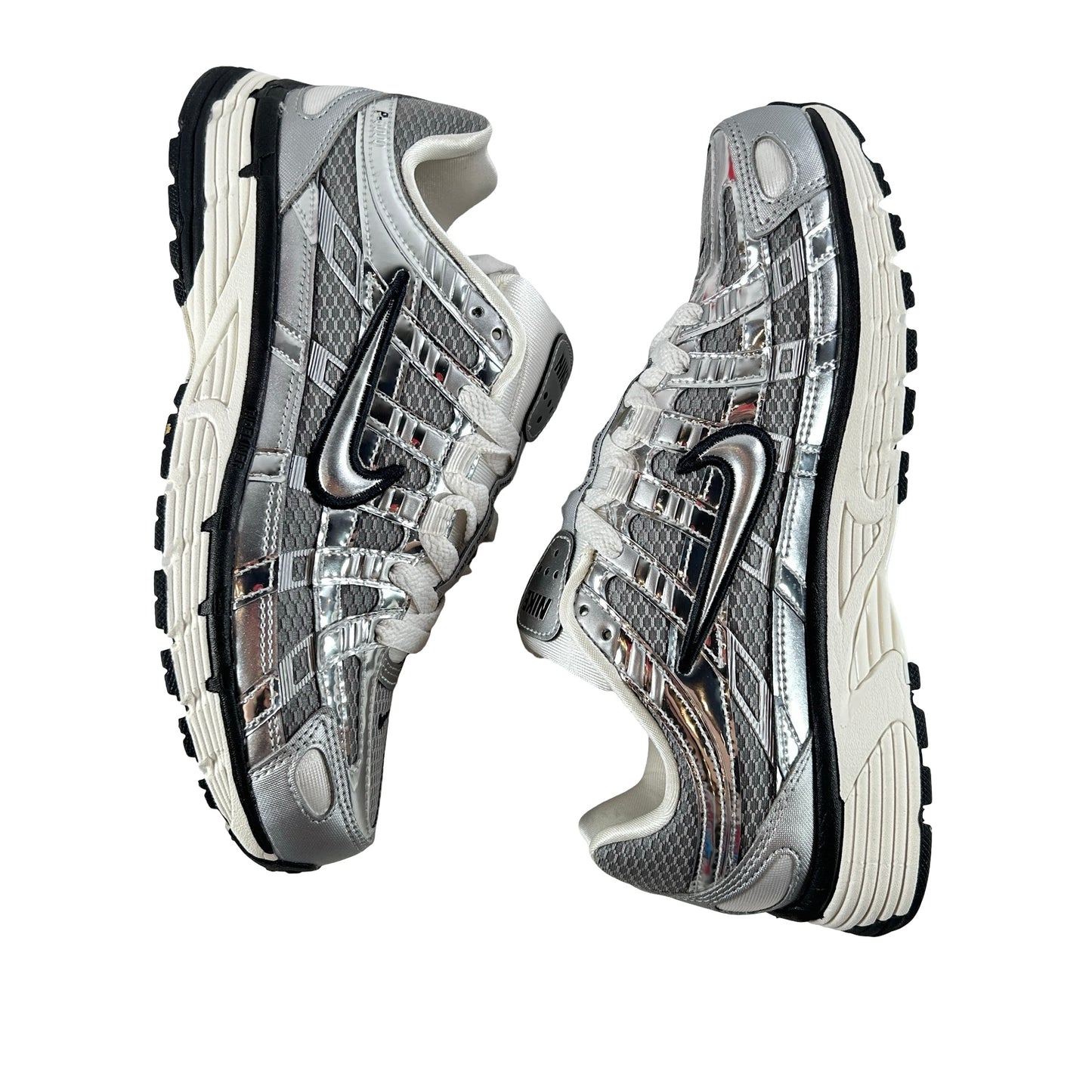 CN0149 001 Nike P-6000 Metallic Silver [USED] - 5 M (Used)